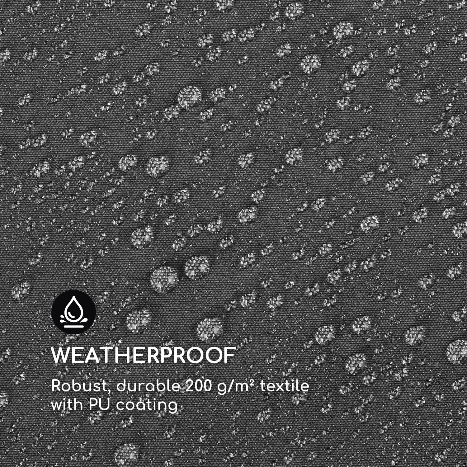 Pantheon Cortina Pergola, комплект резервни странични стени, 4 стени, 200 г/м², полестер, 3 х 6 м 