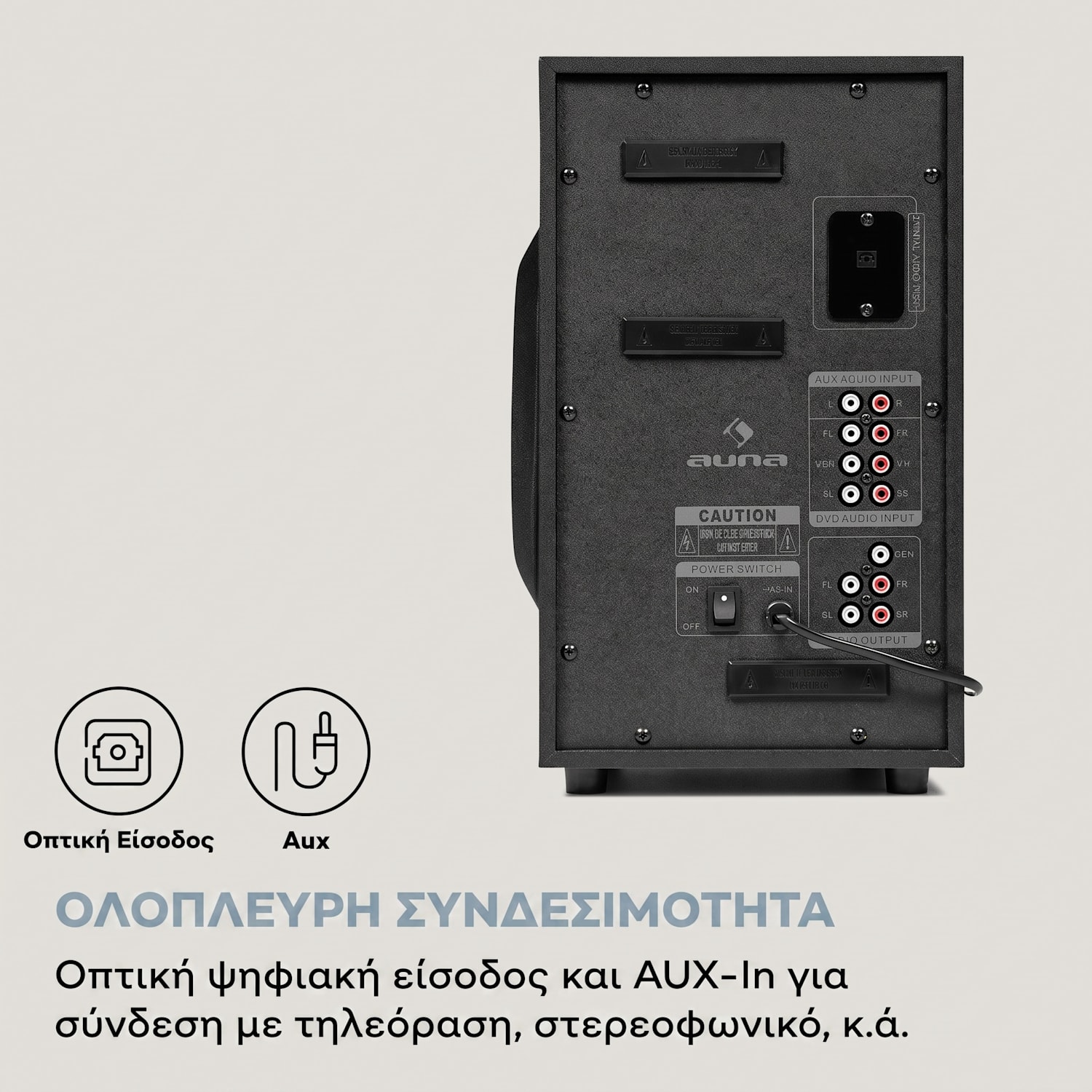 Areal 525 DG Σύστημα 5.1 Surround Μαύρο