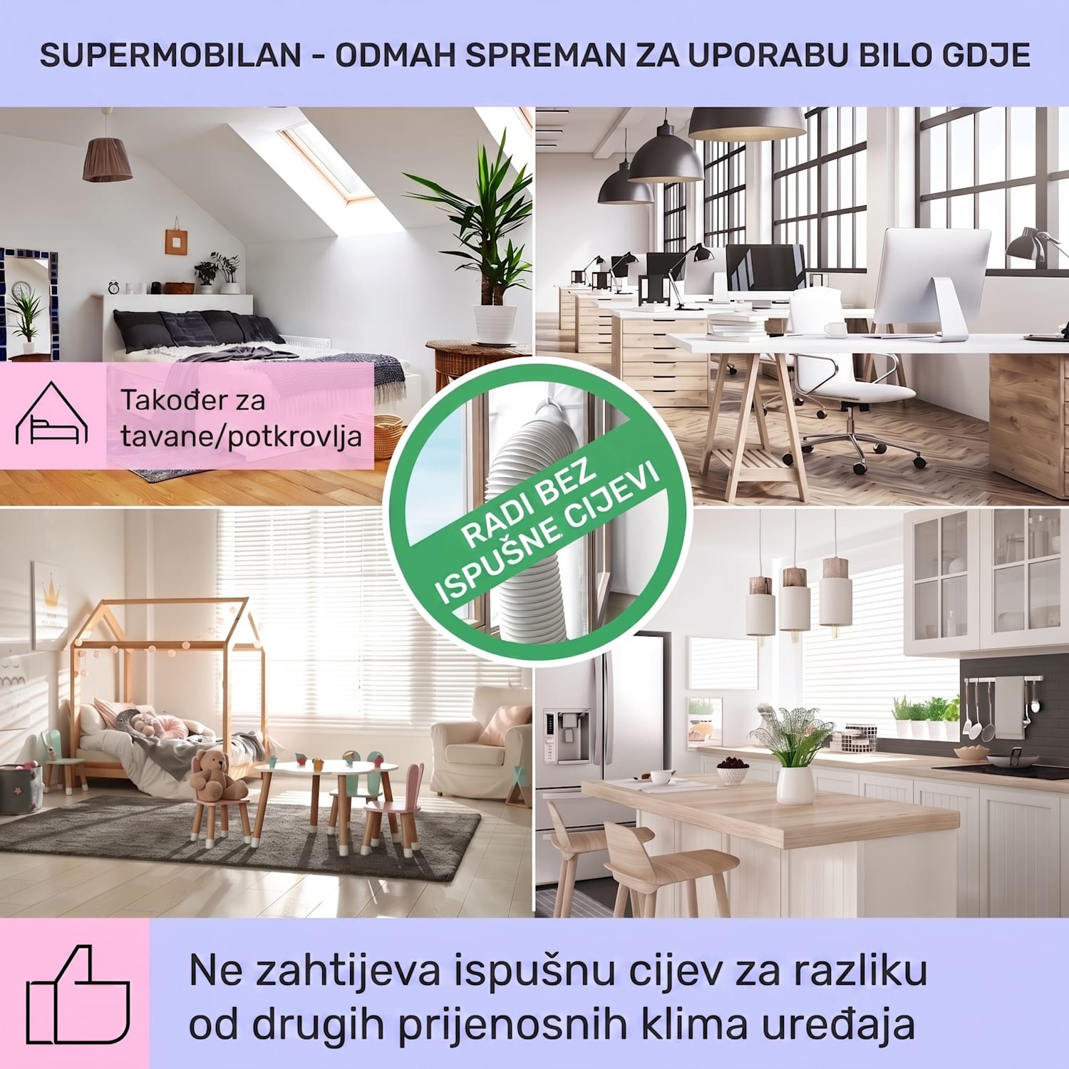Maxfresh, rashlađivač zraka, ventilator, 3 v 1, 6 l, 65W, daljinski upravljač, 2 x spremnika za led 444 m³/h | Ne | Bijela / Plava