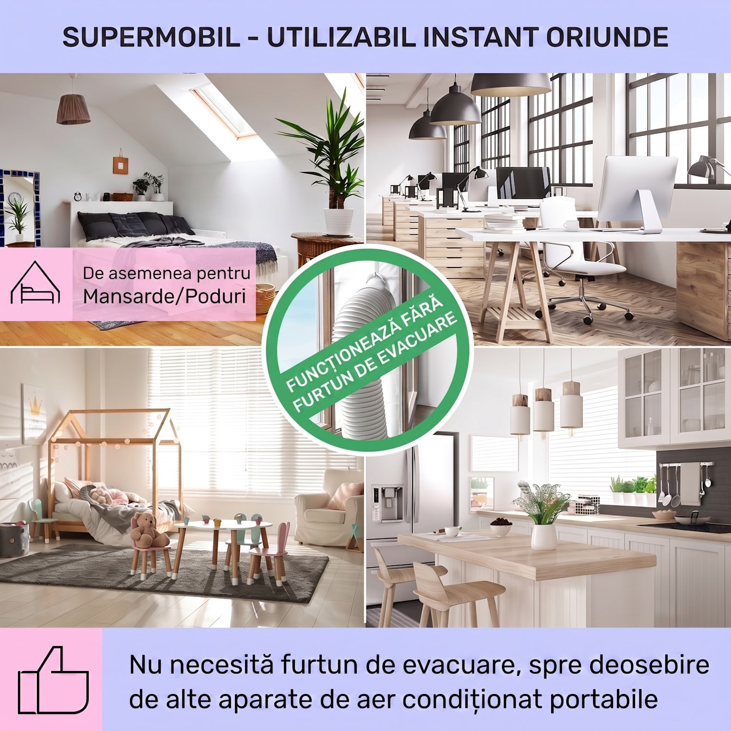 Maxfresh, răcitor de aer, ventilator, 3 in 1, 6 l, 65 W, telecomandă, 2 x pastile de răcire 444 m³/h | Nu | Alb / Albastru