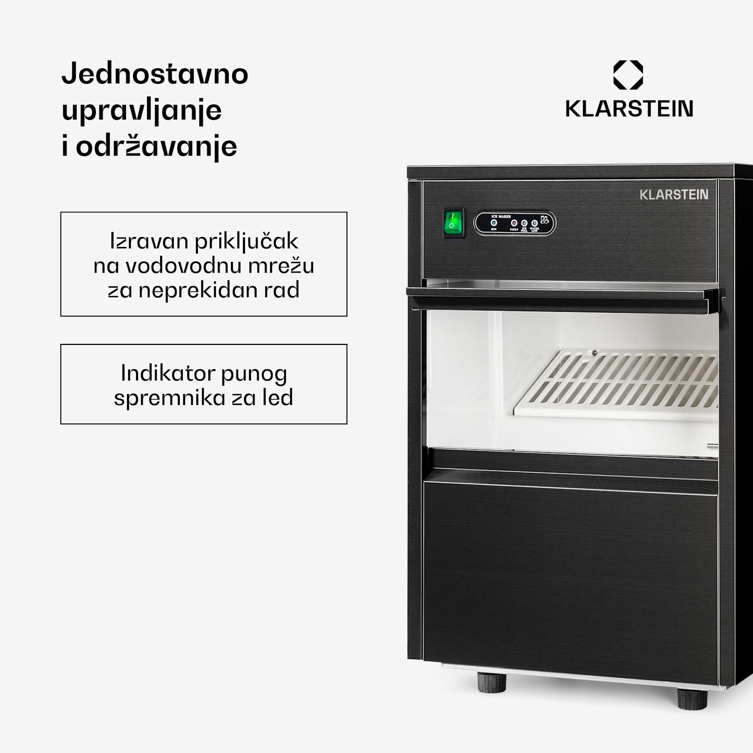 Powericer XL, ledomat, 20 kg / dan, 145 W 