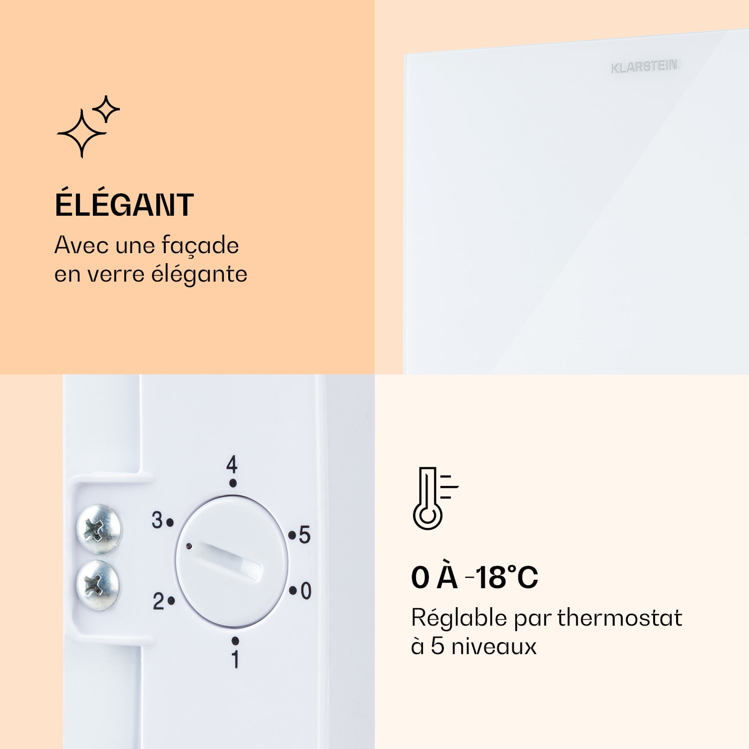 Congélateur Pluto 60L 4 étoiles 60 litres jusqu'à -18 °C 