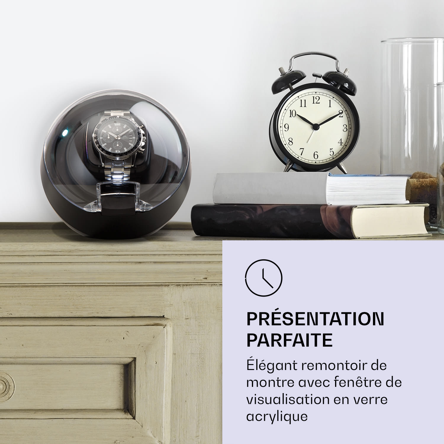 St. Gallen ll Remontoir de montres Premium 4 vitesses 3 modes de rotation 