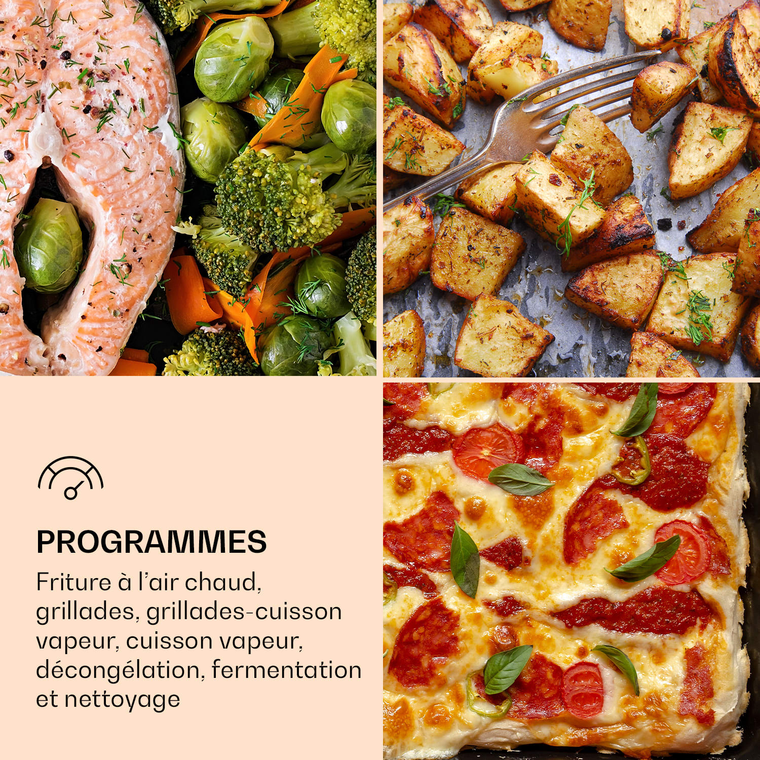 VaporChef combi-stoomoven 230 °C 31 l touch bedieningspaneel 31 Ltr