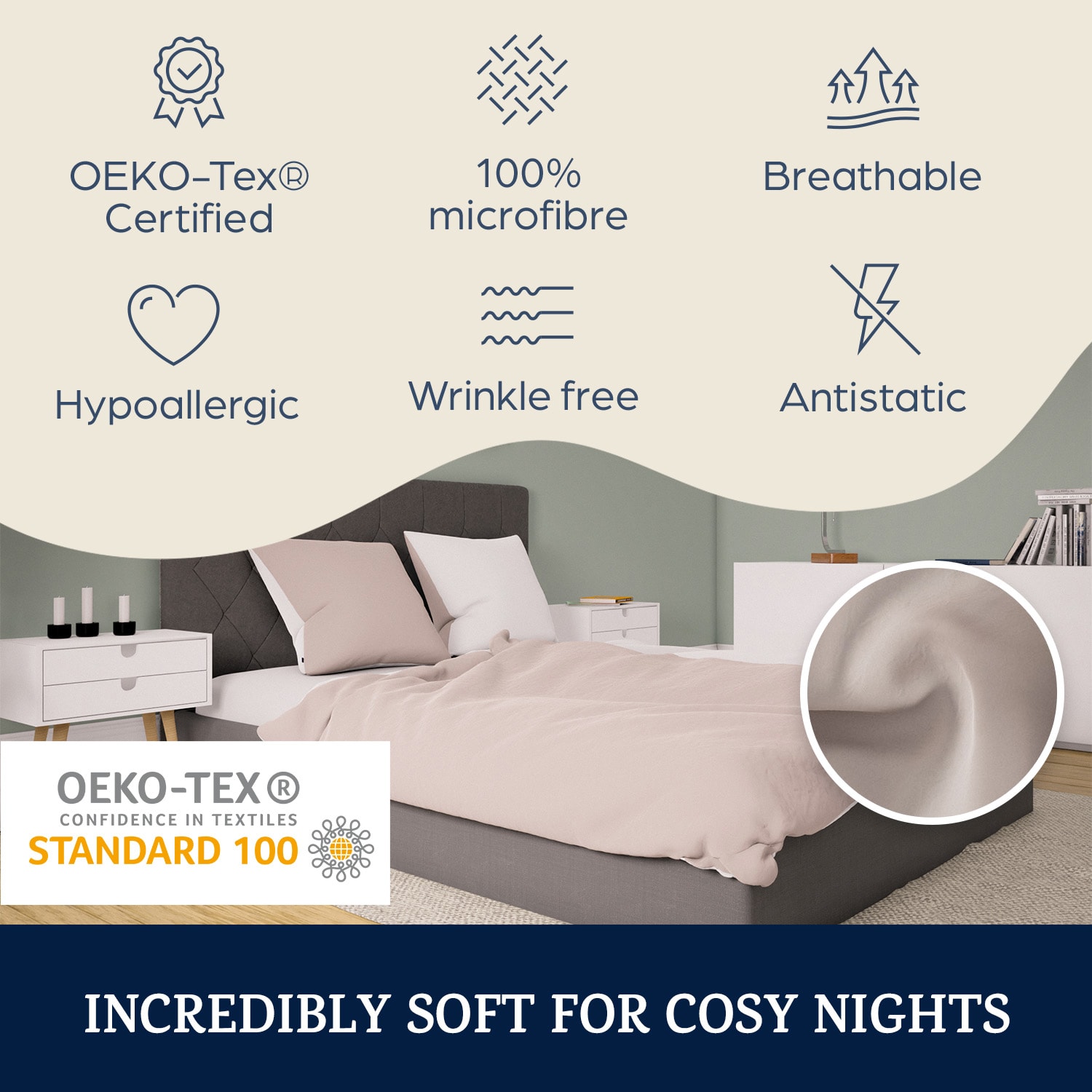 Soft Wonder-Edition, Ložní prádlo, 135 x 200 cm 