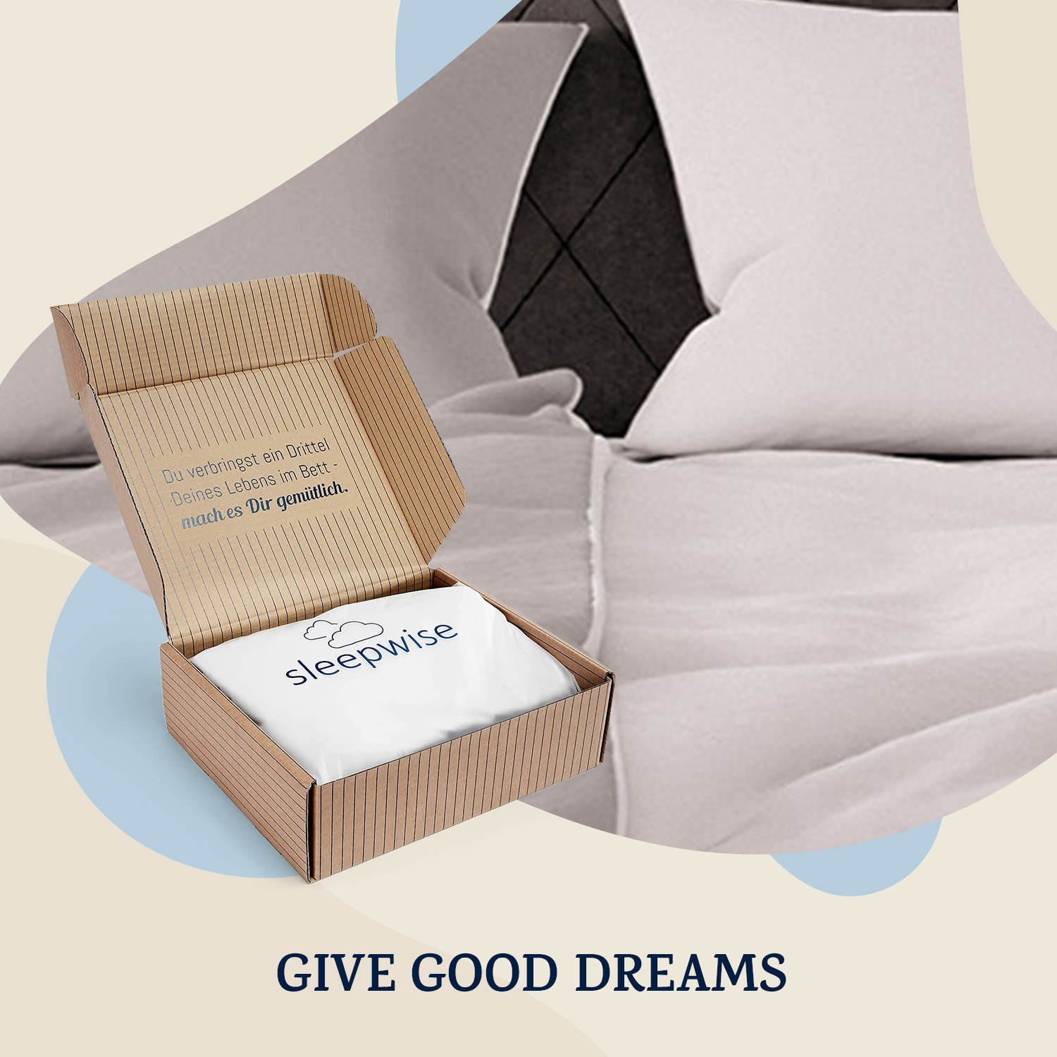 Soft Wonder-Edition beddengoed 135x200 cm lichtgrijs/wit Mid Gray