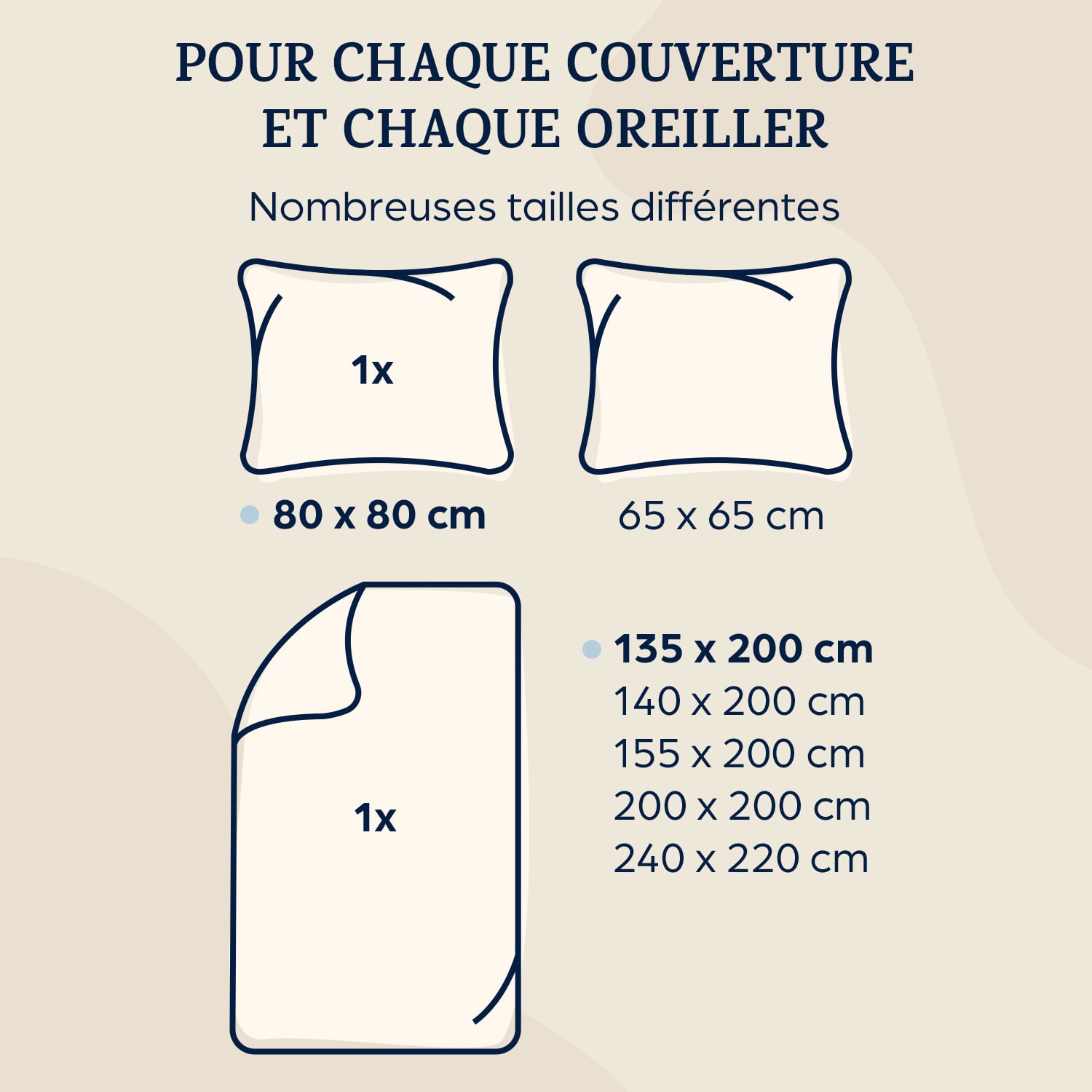 parure de lit Soft Wonder-Edition 15x200 cm Rayé Gris / Blanc