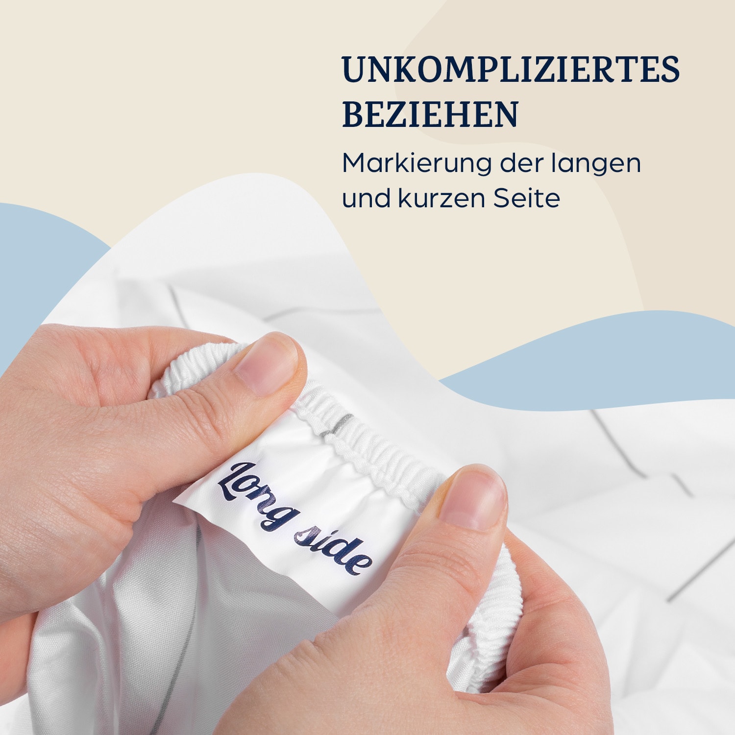 Soft Wonder-Edition Spannbettlaken 180-200 x 200 cm Mikrofaser Weiß