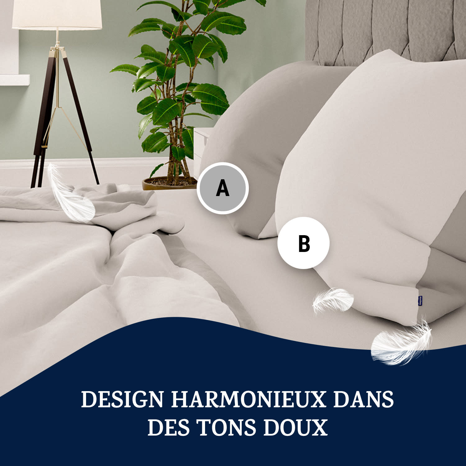 Soft Wonder-Edition parure de lit 200x200 cm 