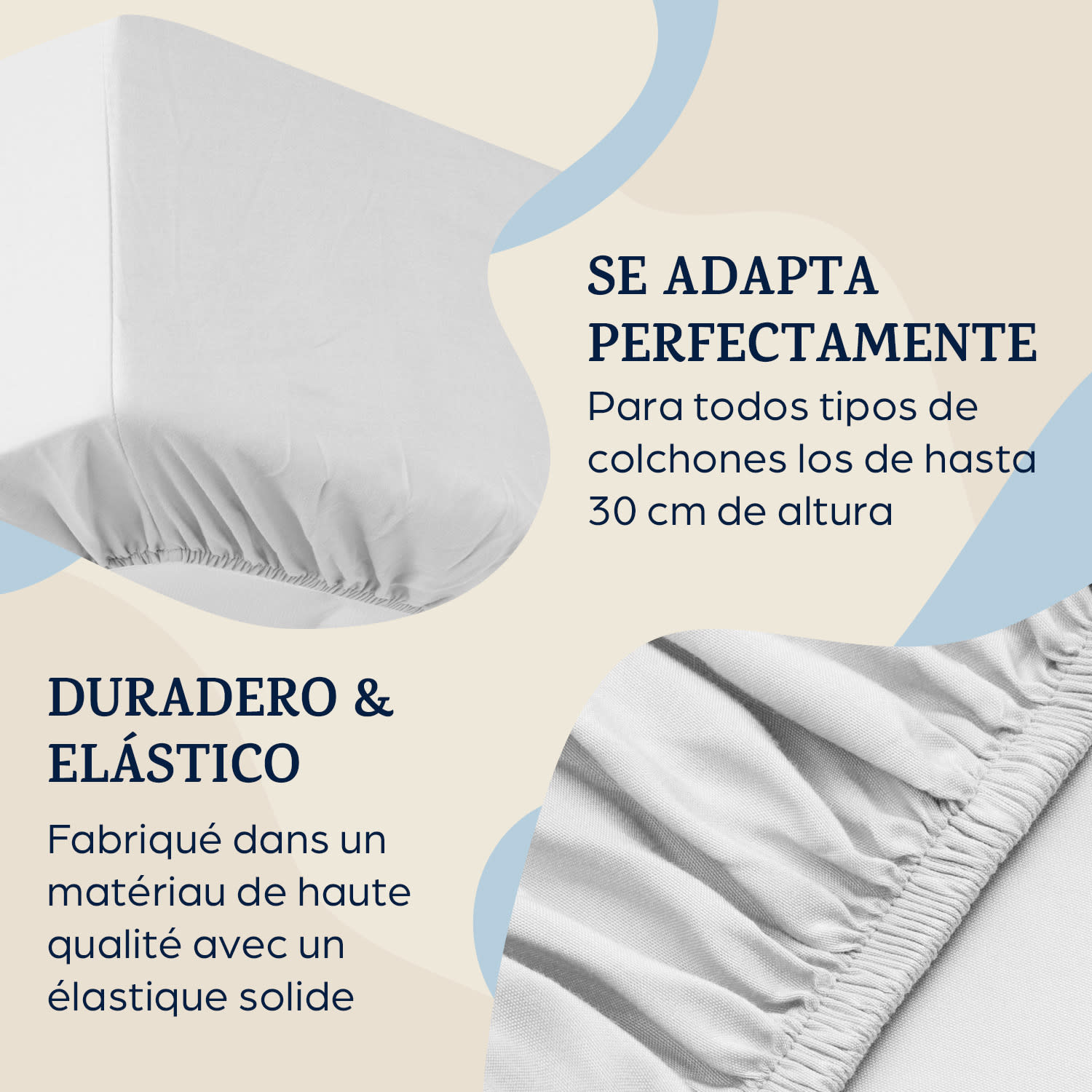 Ropa de cama edición Soft Wonder 90-100x200  cm Blanco