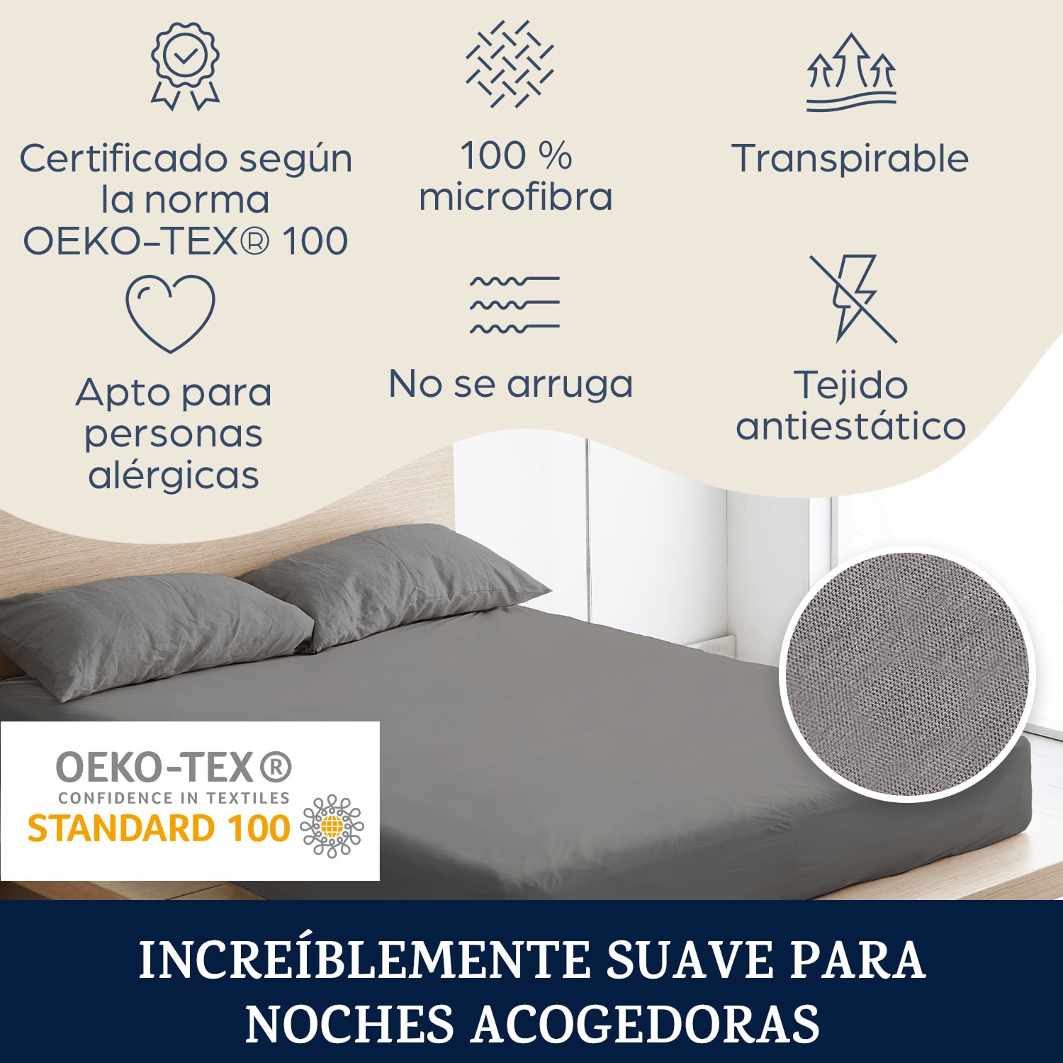 Sábana bajera Soft Wonder-Edition 90-100 x 200 cm microfibra 