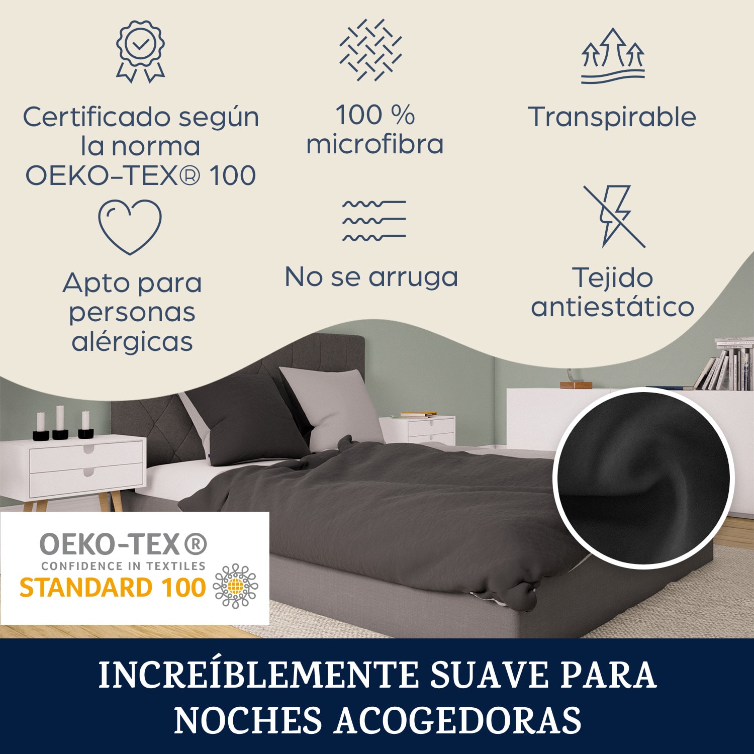 Ropa de cama edición Soft Wonder 155x200 cm 