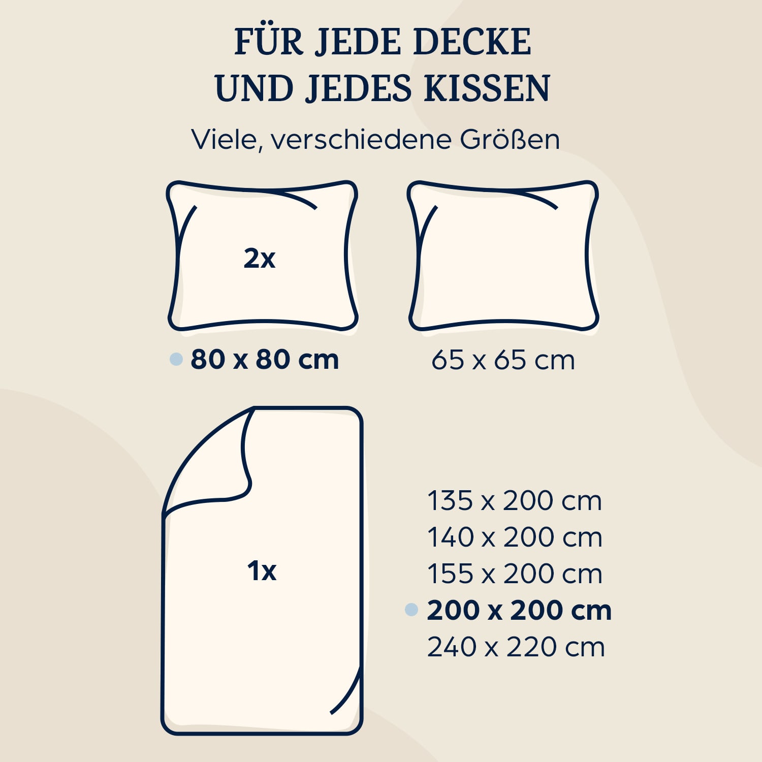 parure de lit Soft Wonder-Edition 200x200 cm Crème Vintage