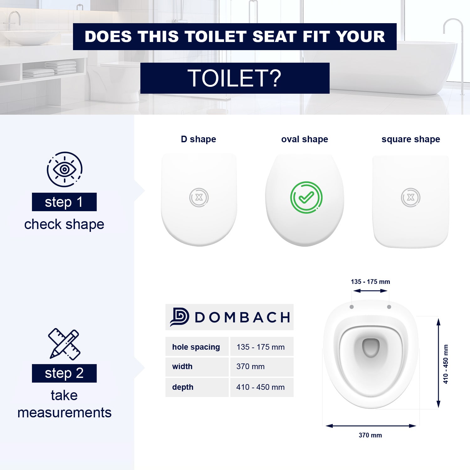 Kaiana Toilet Lid O-Shape Soft Closing Antibacterial 