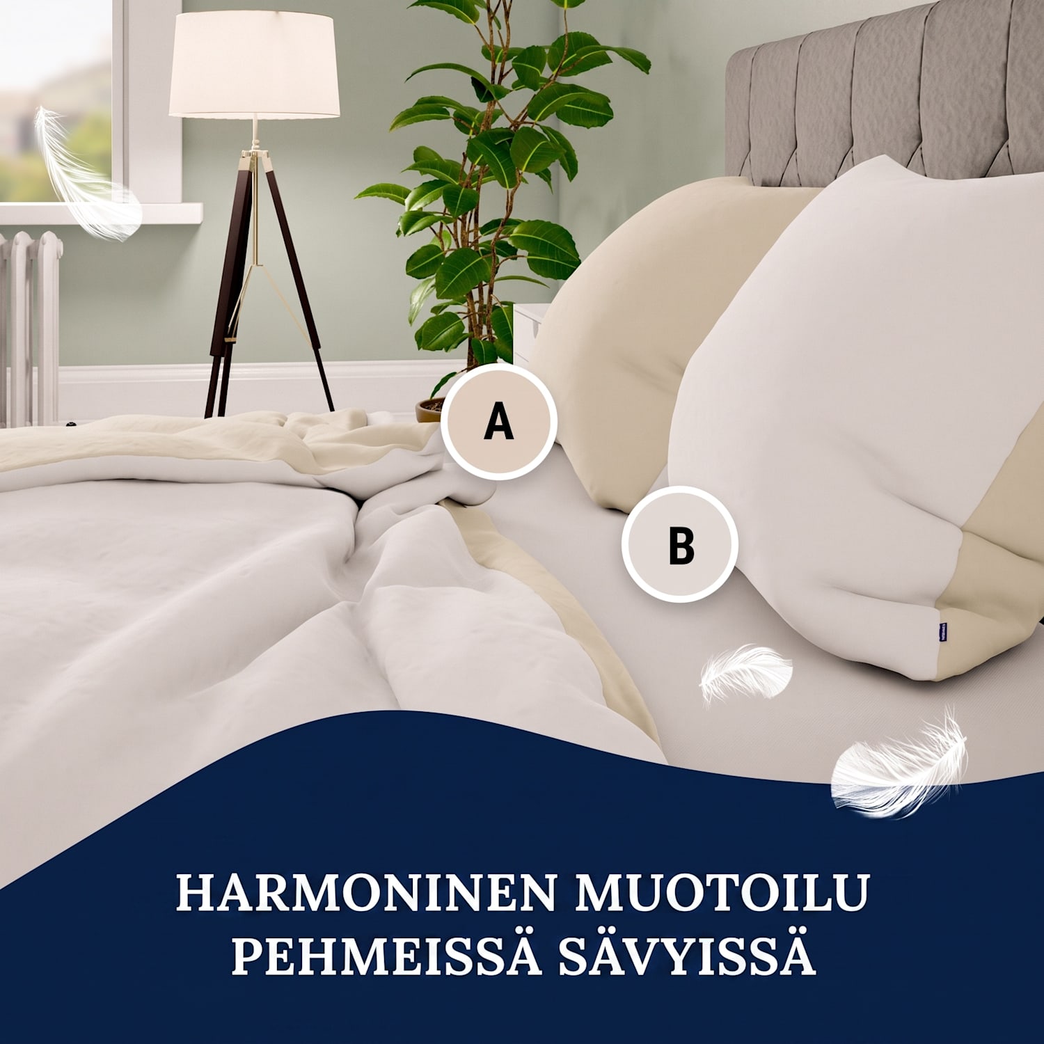 Soft Wonder-Edition, vuodevaatteet, 155 x 200 cm Vintage Kerma