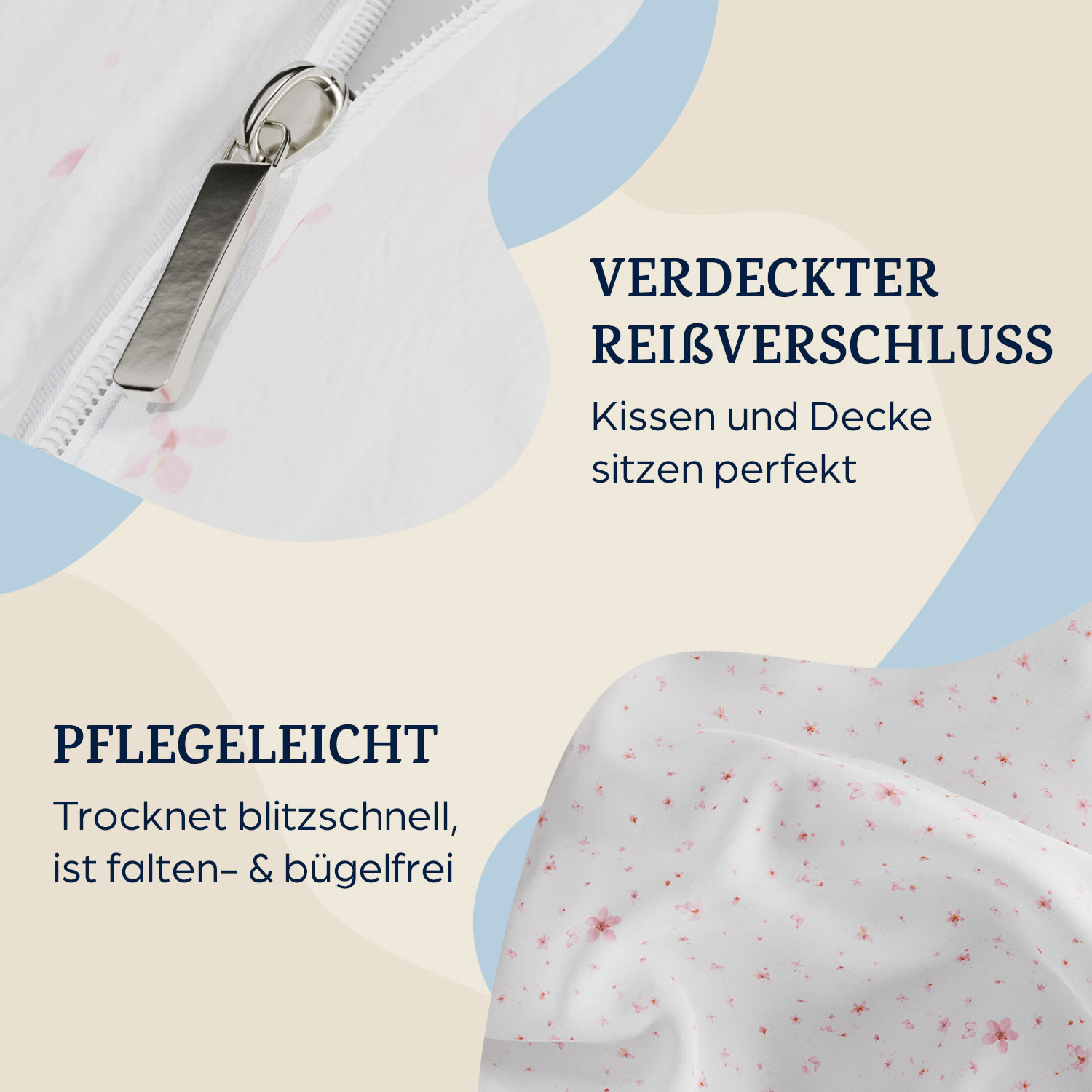 Soft Wonder-Edition parure de lit 200x200 cm Multi