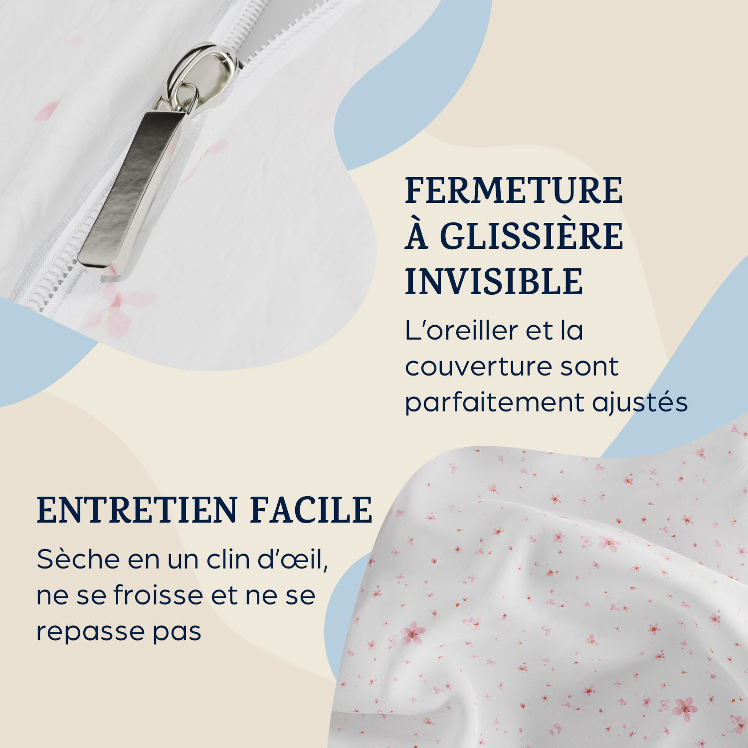 Soft Wonder-Edition parure de lit 200x200 cm 