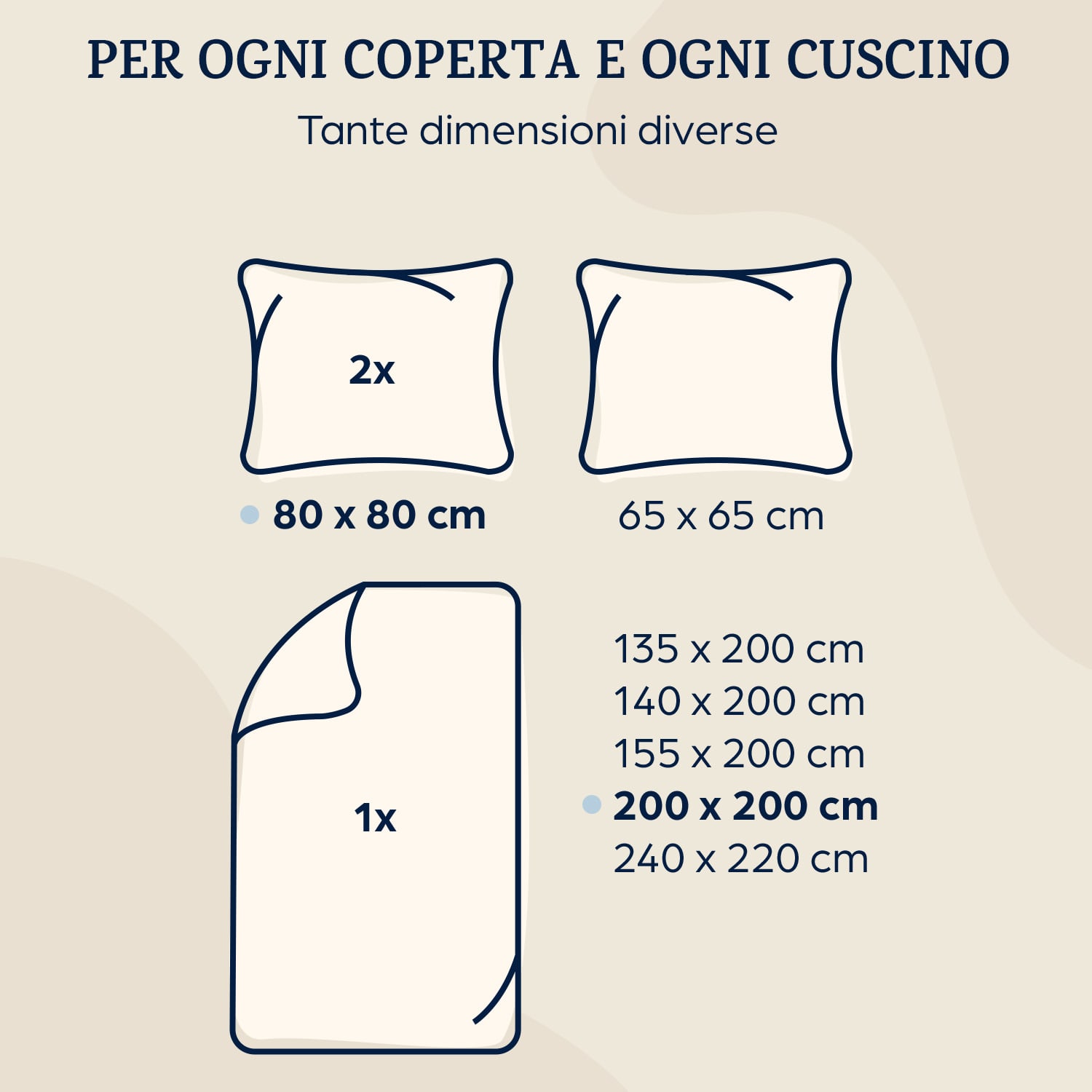 Traumwolle, Biancheria da Letto di Flanella, 200x200 cm Azzurro