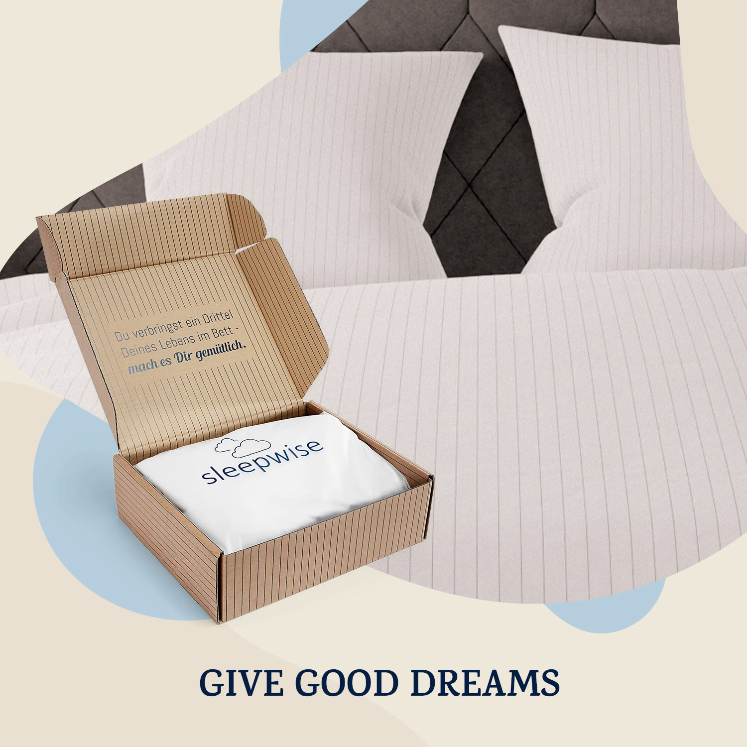 Soft Wonder-Edition, vuodevaatteet, 155 x 200 cm Valkoharmaaraidallinen