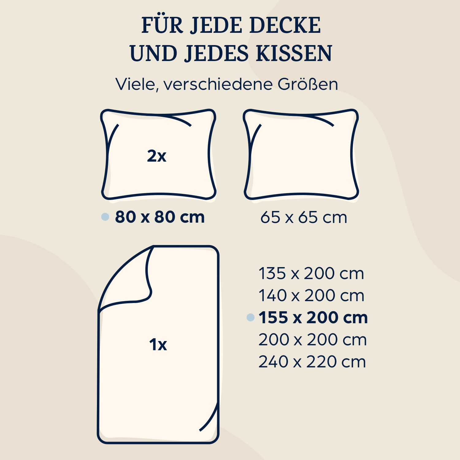 Soft Wonder-Edition Parure de lit 155x200 cm 