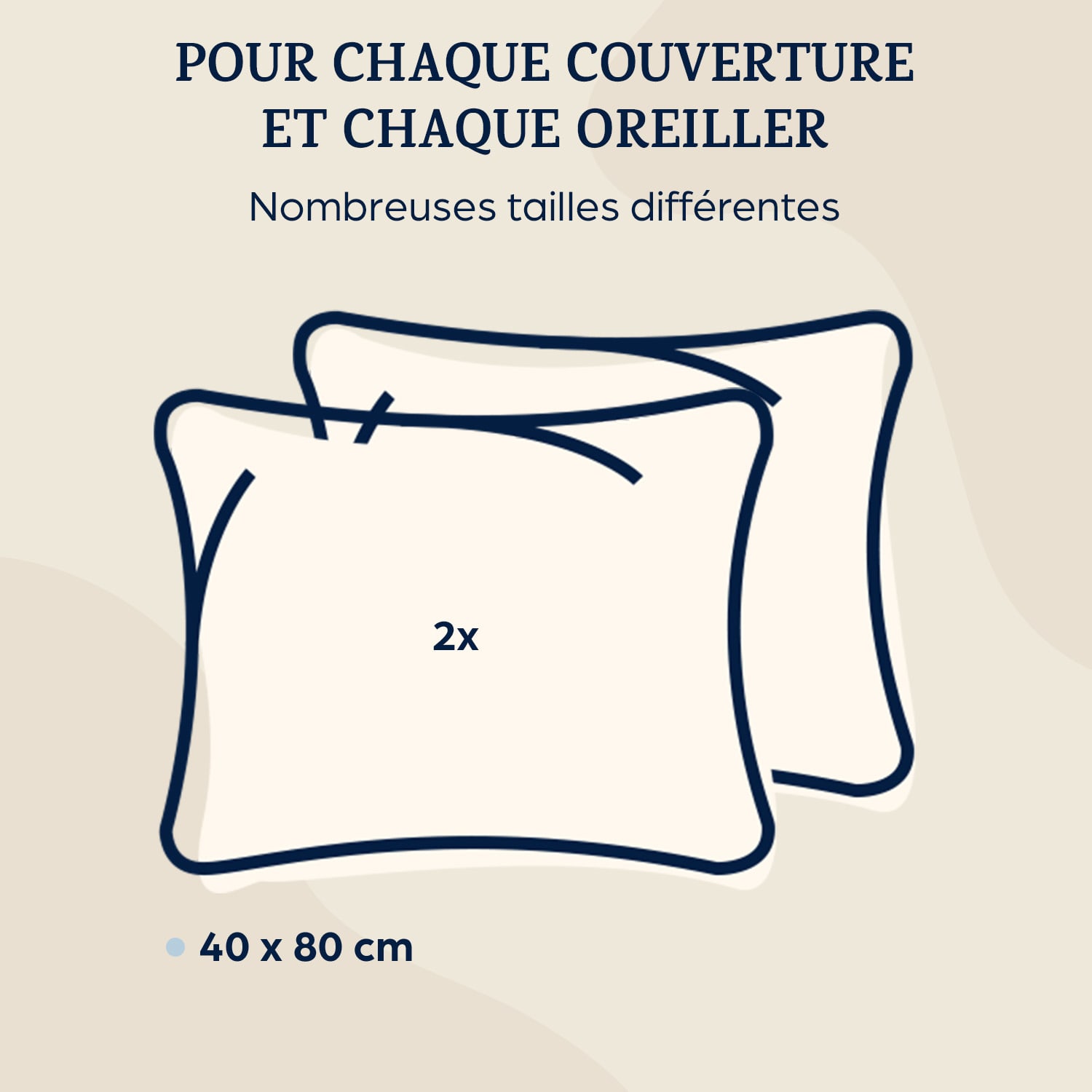 Soft Wonder-Edition kussenslopen set van 2 40x80cm microvezel 