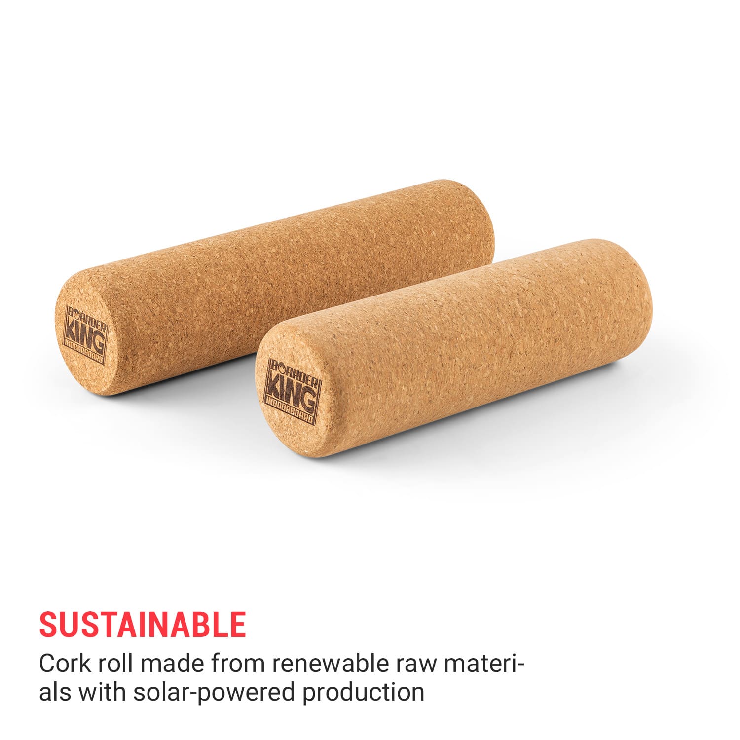 Indoorboard Allrounder, egyensúlyozó deszka, alátét, henger, fa / parafa Diófa