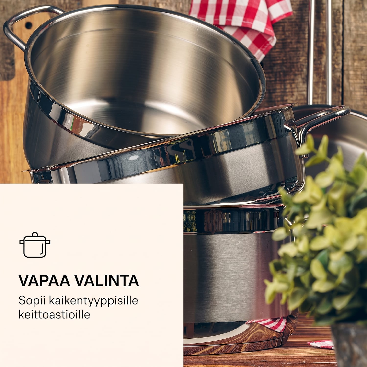 Virtuosa 3 Slim -keittotaso 3 astetta 5000 W kaksi vyöhykettä ajastin keraaminen 