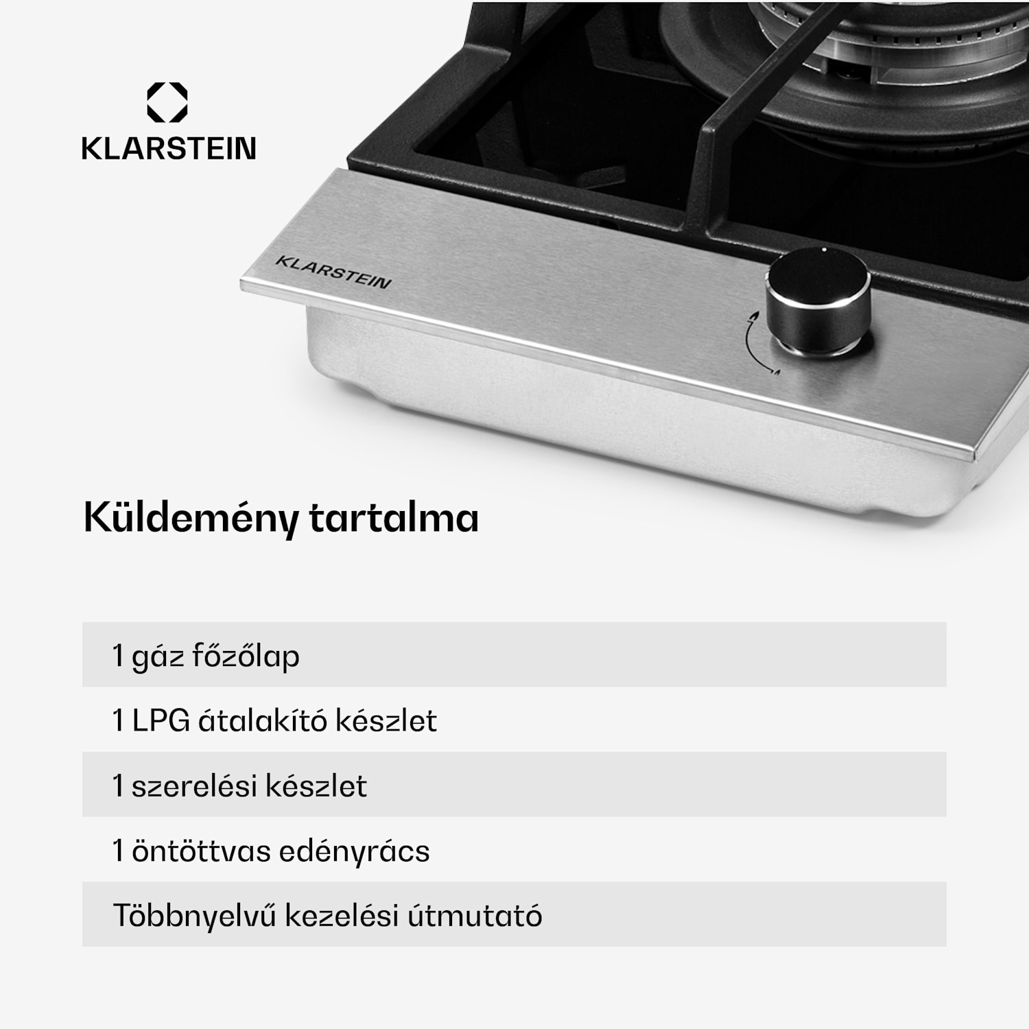 Alchemist, gázfőzőlap, 1 wok égő, üvegkerámia 30 cm | 1 égő | Ezüst