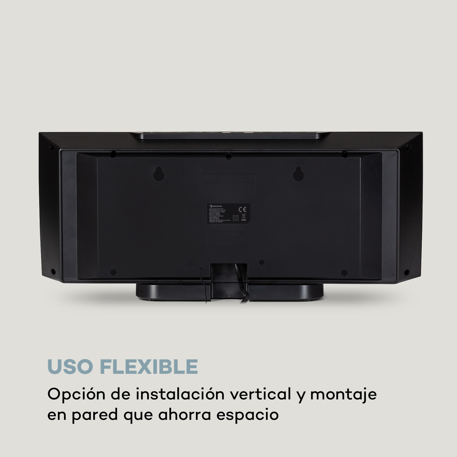 V-20 DAB Vertical Stereo Bluetooth NFC CD MP3 USB DAB+ & FM Tuner 