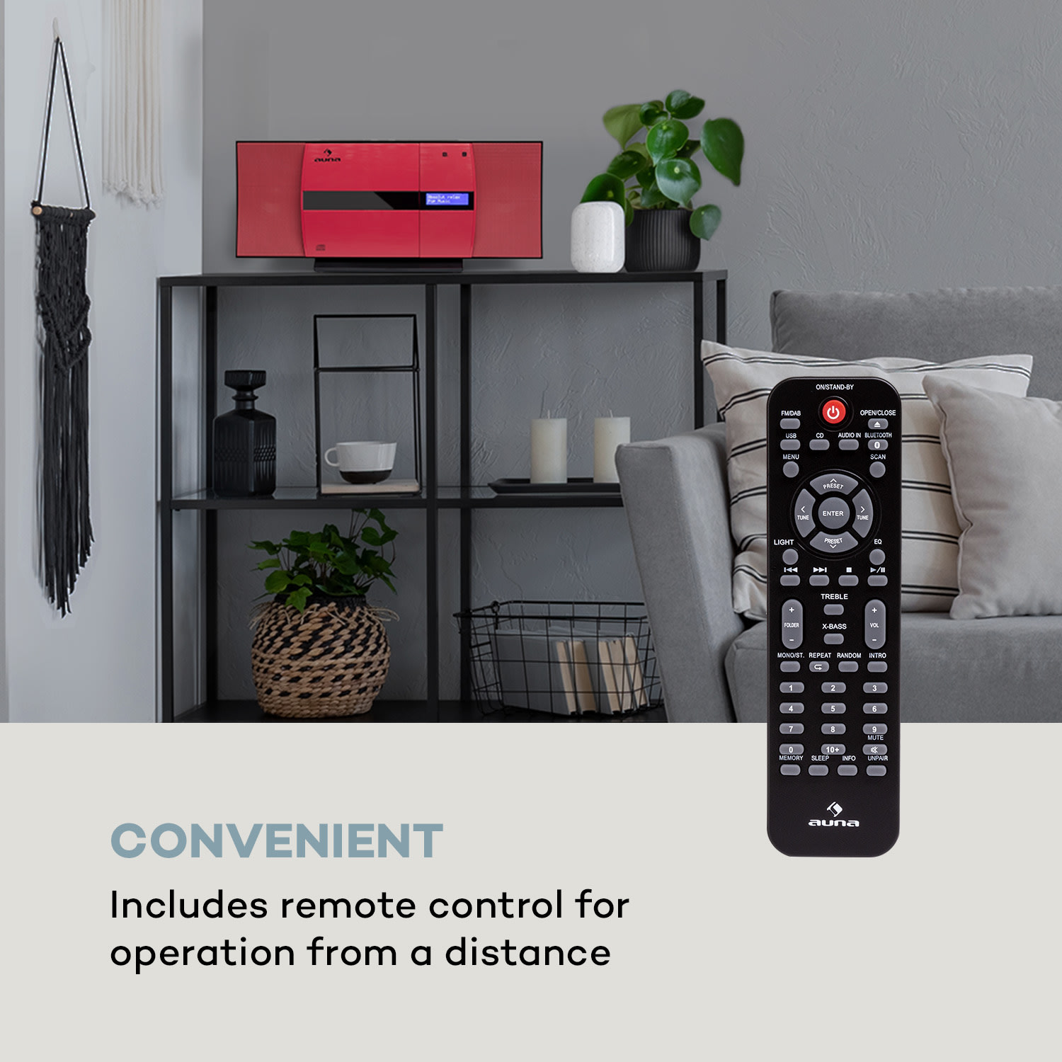 V-20 DAB Vertical Stereo Bluetooth NFC CD MP3 USB DAB+ & FM Tuner 