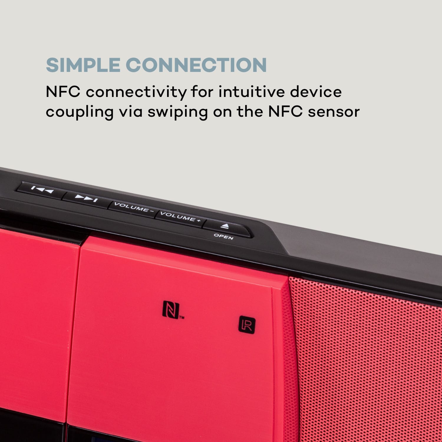 V-20 DAB Vertical Stereo Bluetooth NFC CD MP3 USB DAB+ & FM Tuner 