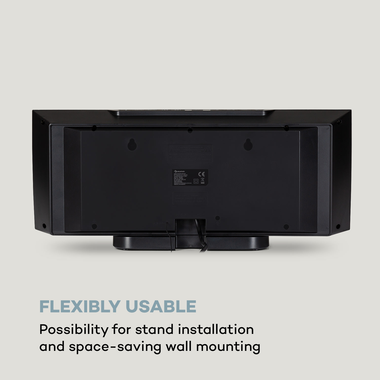 V-20 DAB Vertical Stereo Bluetooth NFC CD MP3 USB DAB+ & FM Tuner 