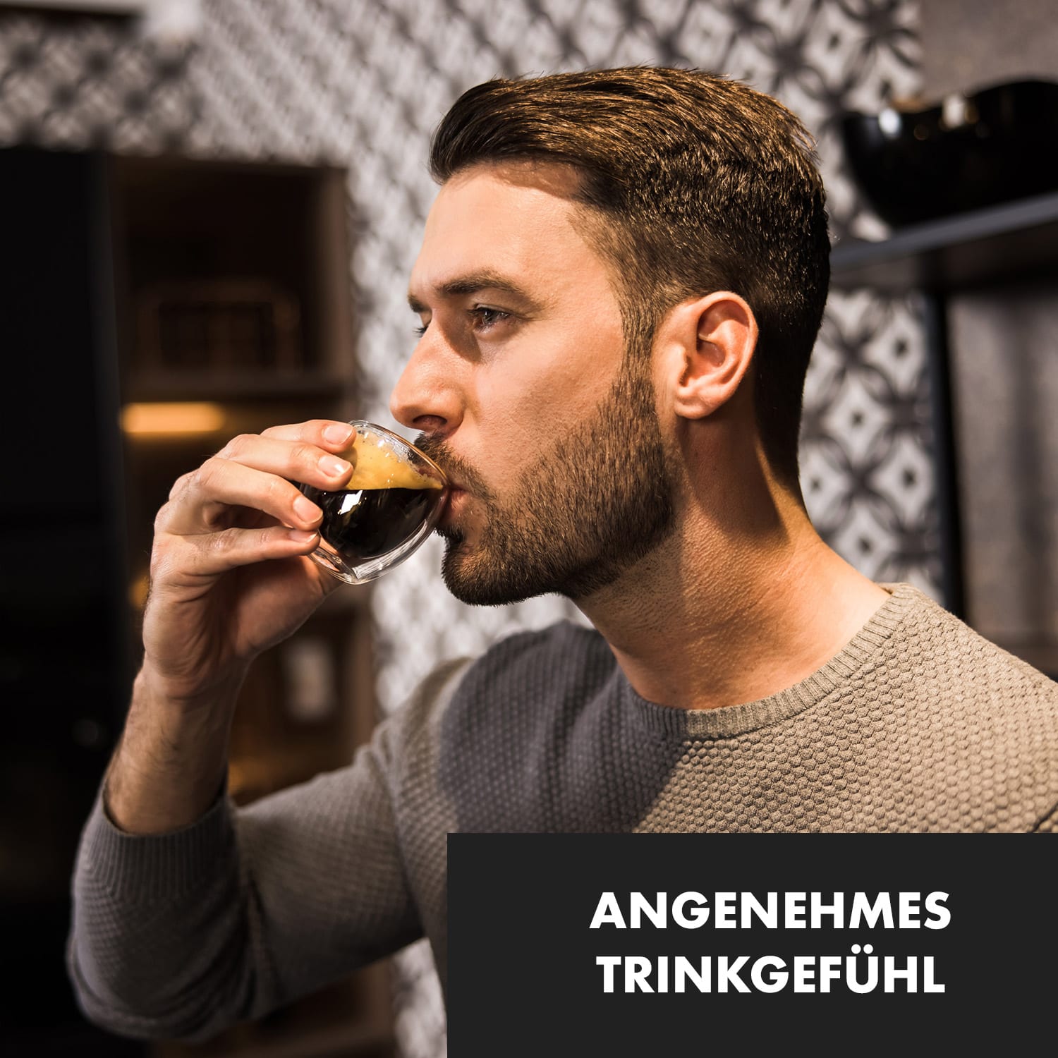 Vienna doppelwandige Thermogläser 80 ml handgemacht Borosilikatglas 