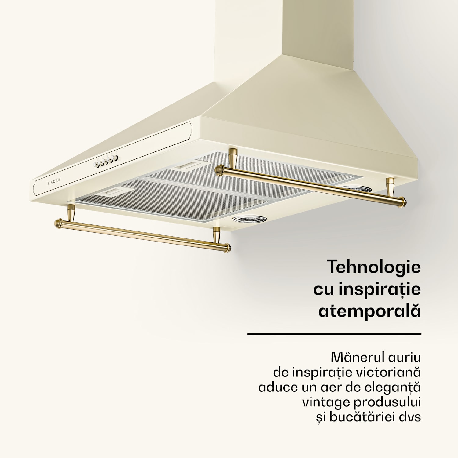 Victoria, hotă extractoare, 60 cm, design retro, 644,5 m³ / h, 2 lumini LED 