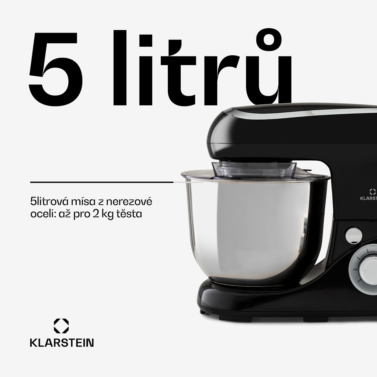 Bella Pico 2G, kuchyňský robot, 1300 W, 1,7 HP, 6 stupňů, 5 l 