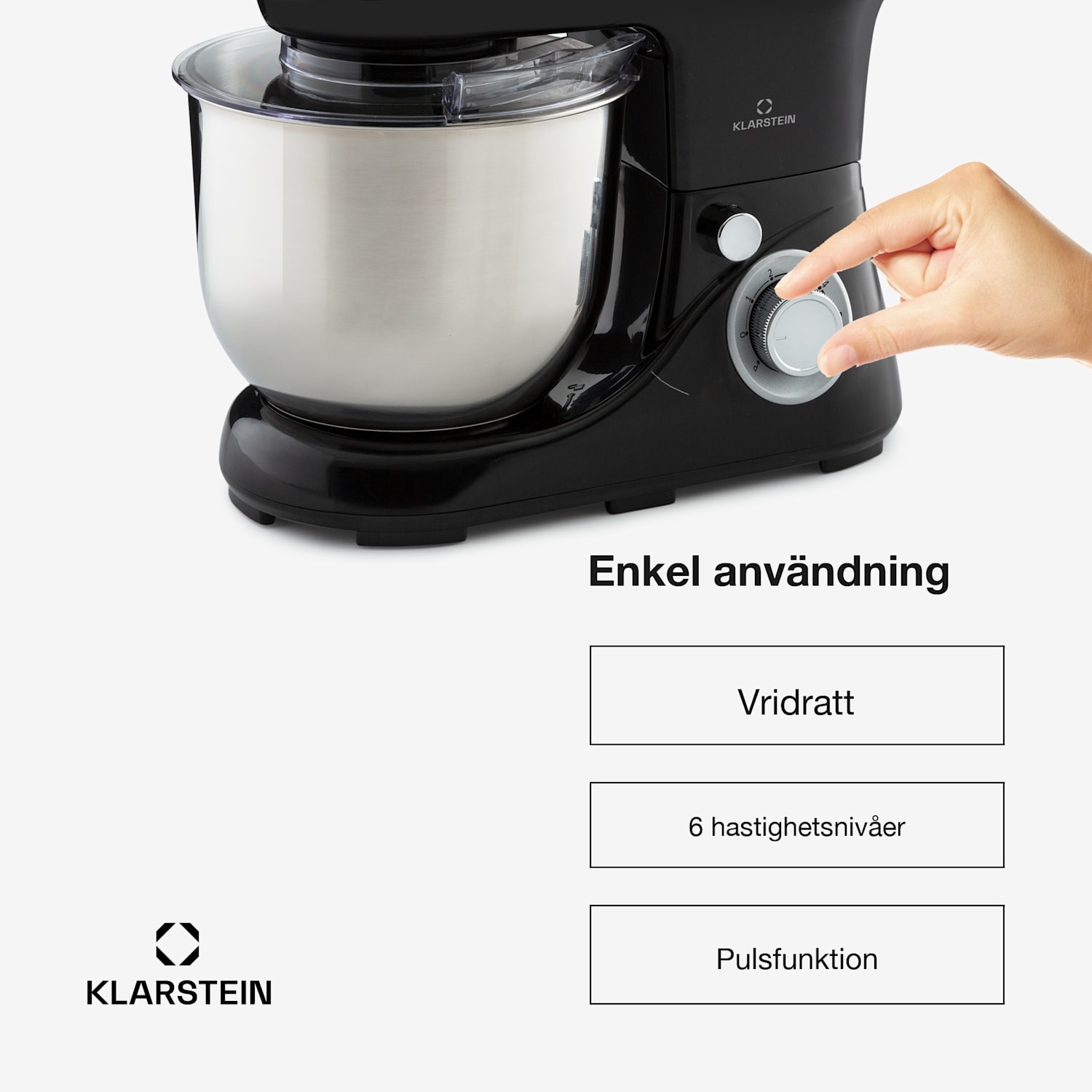 Bella Pico 2G Kökmaskin 1300W 1,7hk 6 nivåer 5 liter 