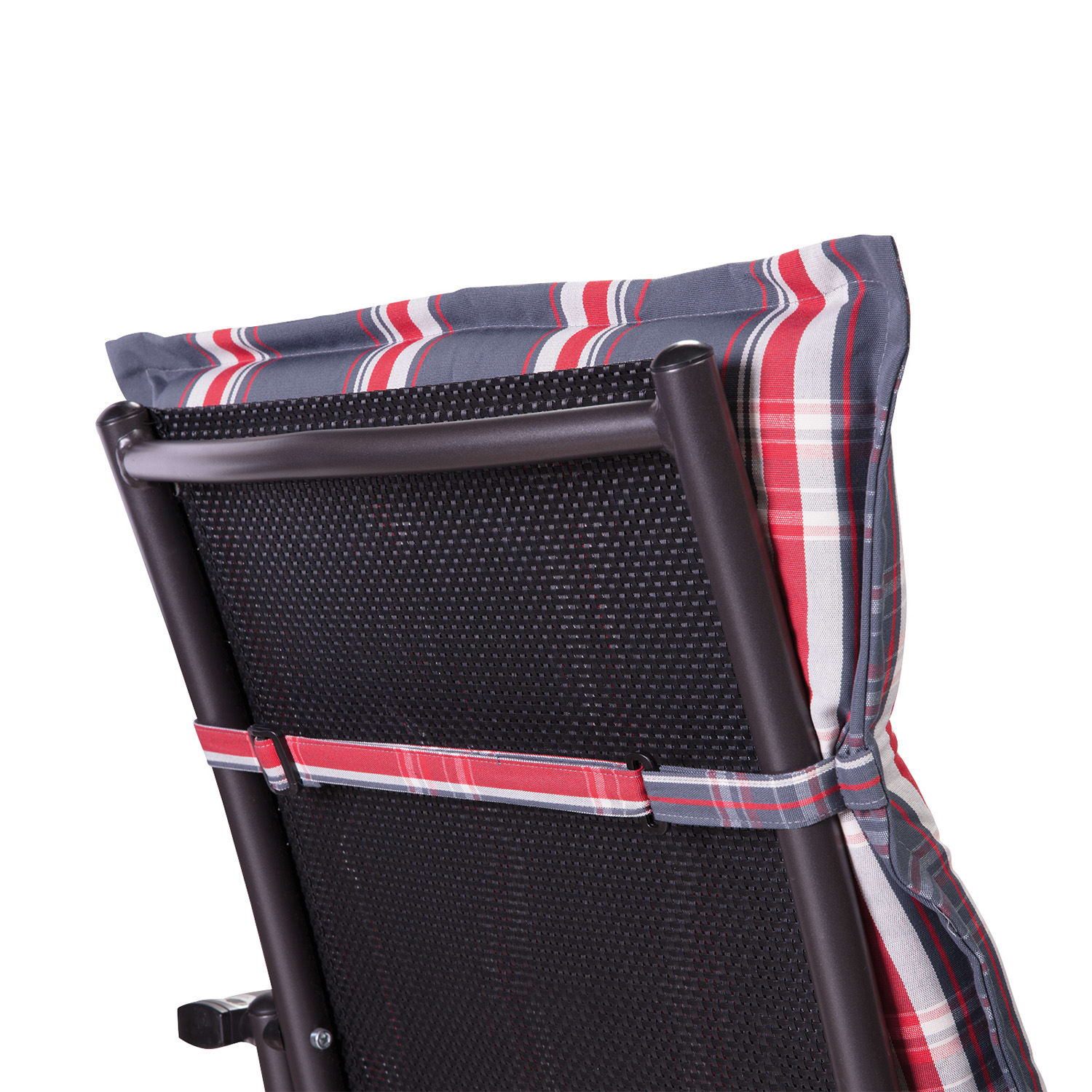 Prato, poduška s nízkou zadnou časťou, na nižšie polohovacie kreslo, na záhradnú stoličku, polyester, 50 x 100 x 8 cm, 1 x poduška