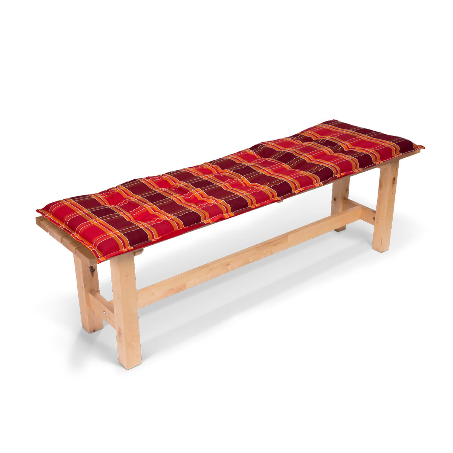Sylt bankkussen zitkussen schuimkern polyester L | Rood