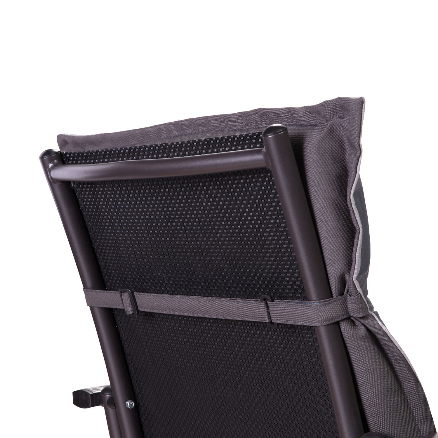 Prato coussin de fauteuil dossier bas Polyester 50x100x8cm 1 x coussin de siege | Gris Clair