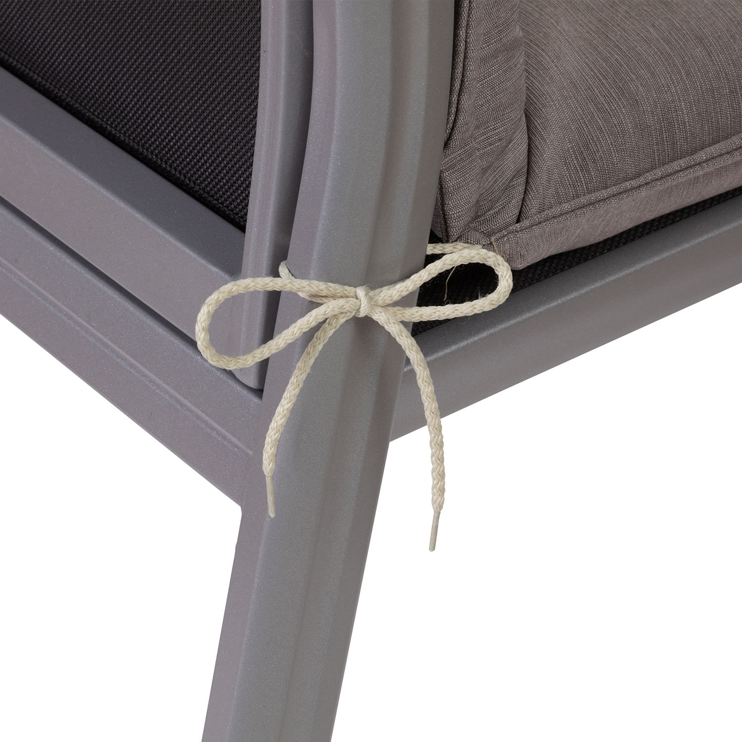 Prato coussin de fauteuil dossier bas Polyester 50x100x8cm
