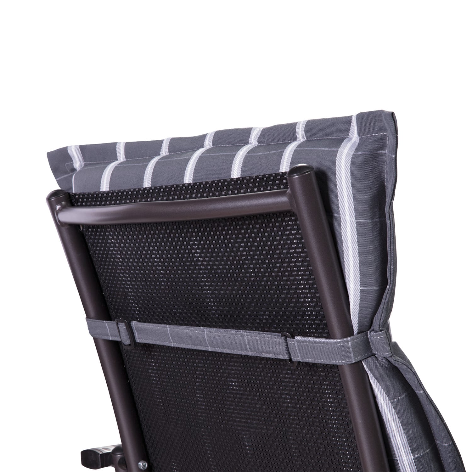 Prato Estofamento Poltrona Encosto Baixo Cadeira de Jardim Poliéster 50x100x8cm