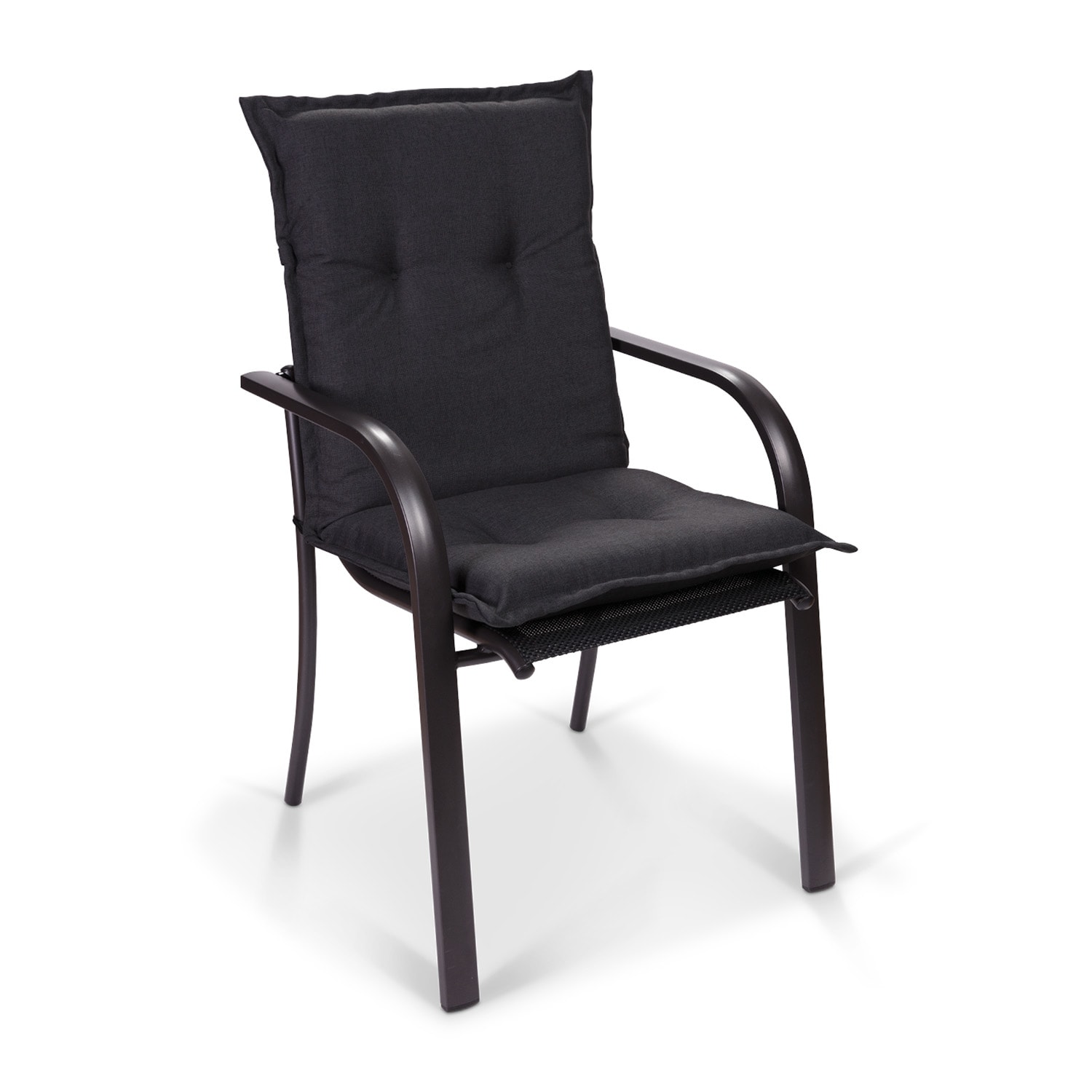Prato, čalúnená podložka, podložka na stoličku, podložka na nižšie polohovacie kreslo, na záhradnú stoličku, polyester, 50 × 100 × 8 cm