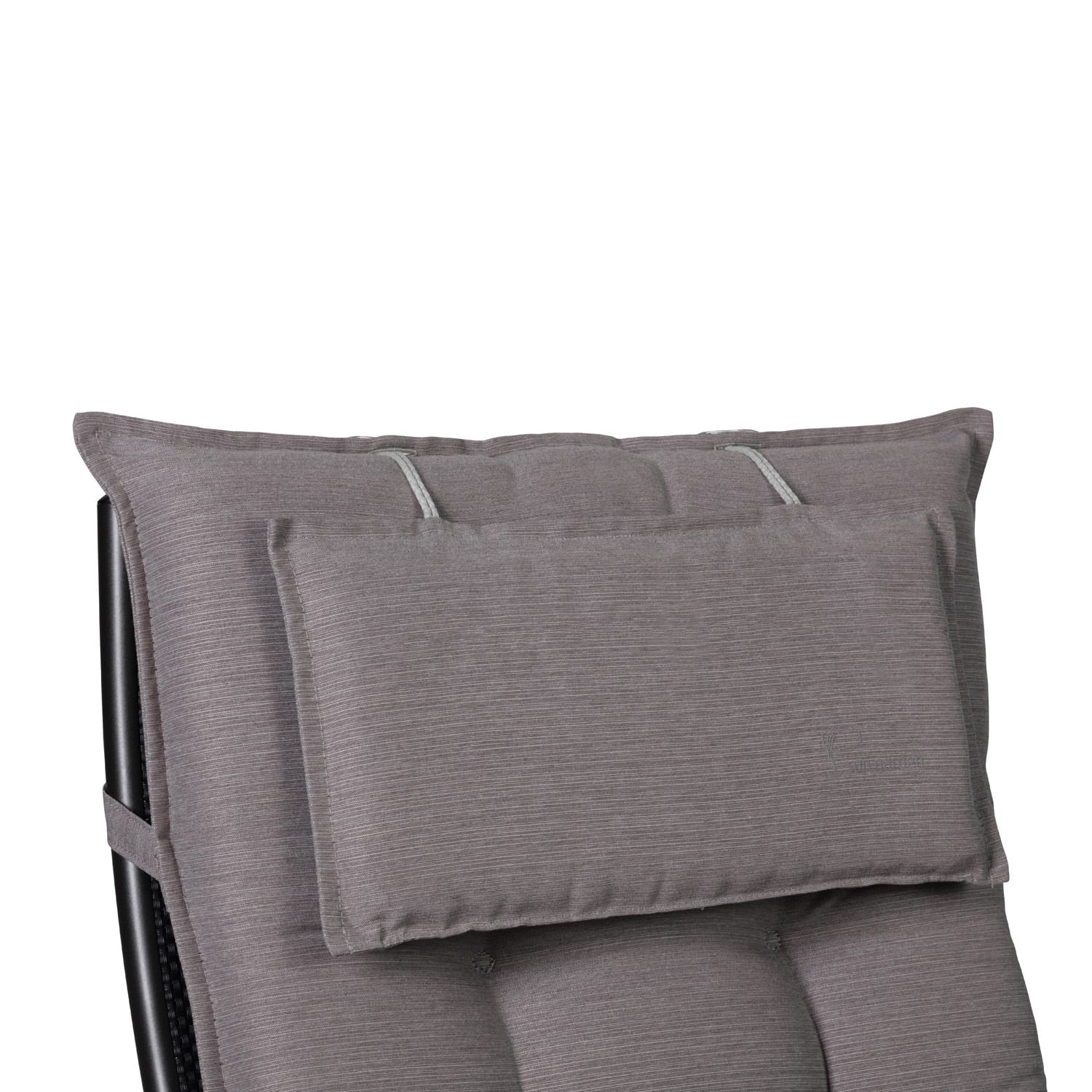 Sylt, čalúnená podložka, podložka na stoličku, podložka na vyššie polohovacie kreslo, vankúš, polyester, 50 × 120 × 9 cm