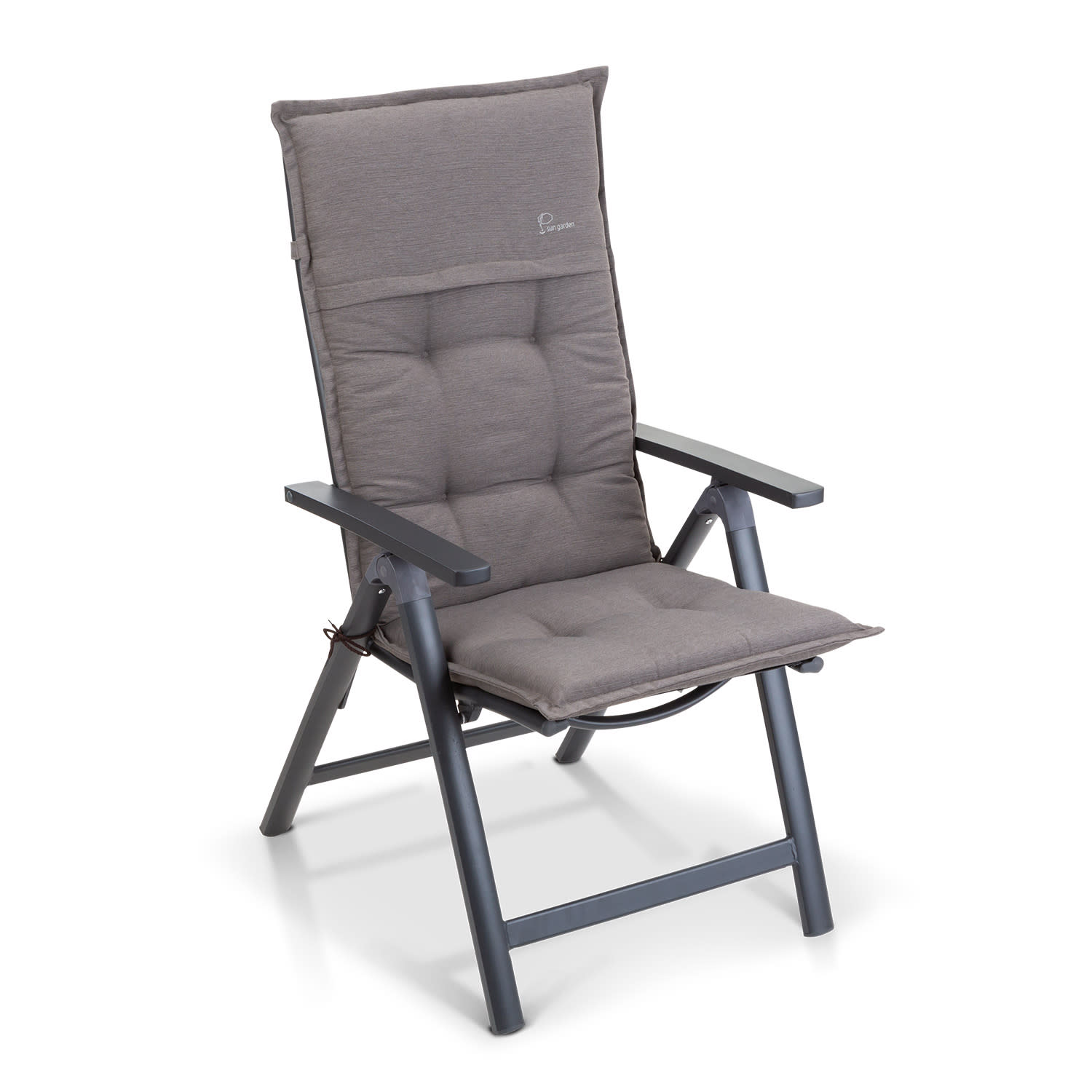 Coburg, polstr, čalounění na židli, vysoké opěradlo, zahradní židle, polyester, 53 x 117 x 9 cm, 1 x sedák