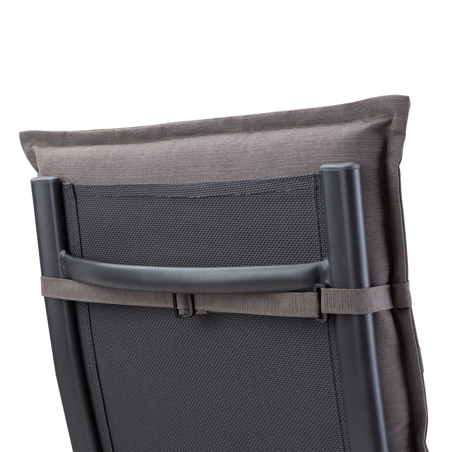 Coburg, polstr, čalounění na židli, vysoké opěradlo, zahradní židle, polyester, 53 x 117 x 9 cm, 1 x sedák