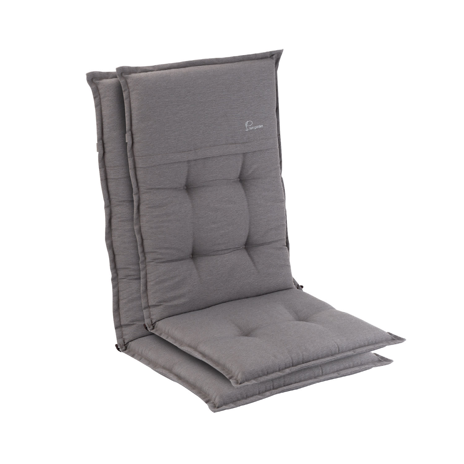 Coburg, poduška, čalúnenie na kreslo, vysoké operadlo, záhradná stolička, polyester, 53 x 117 x 9 cm, 2 x poduška