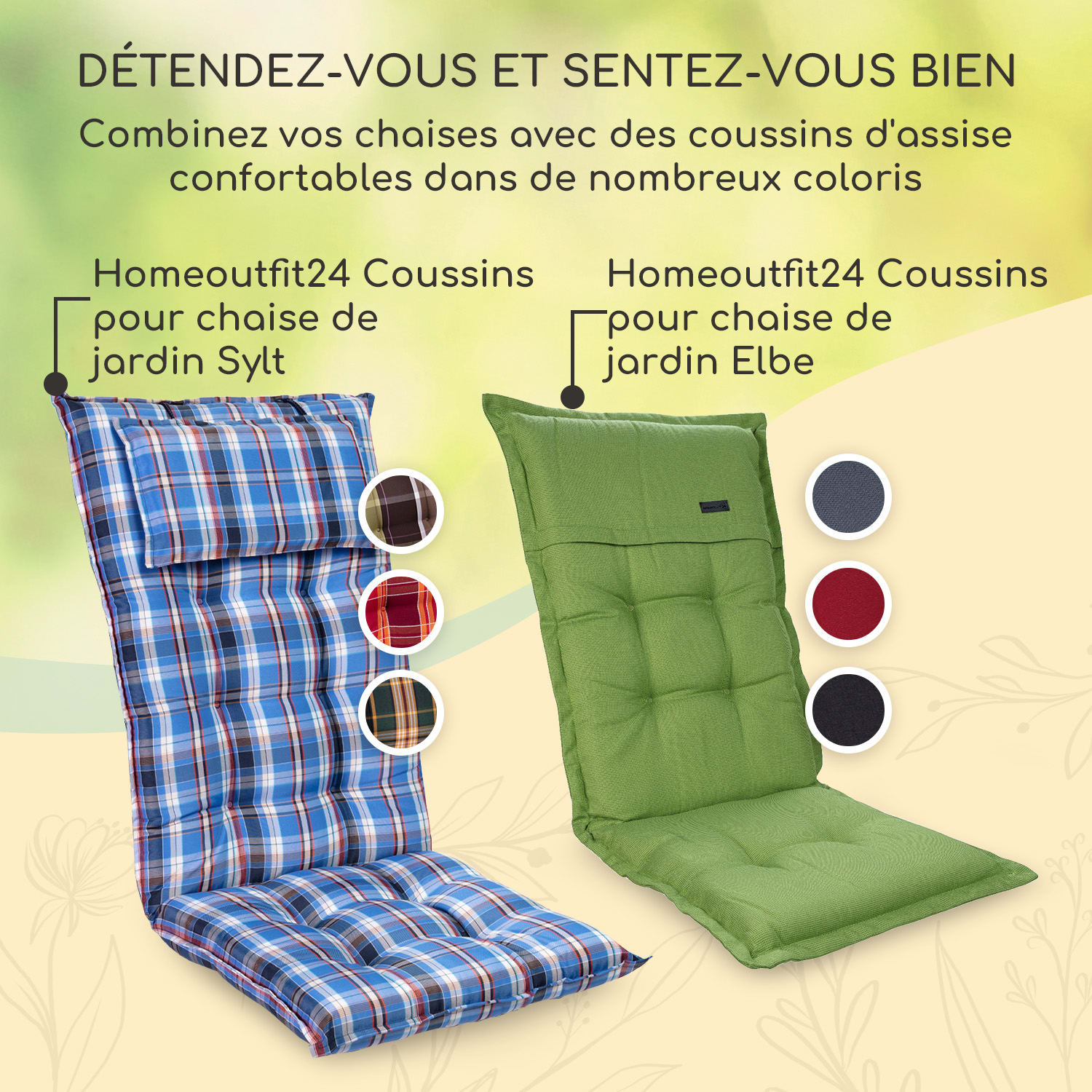 London chaise de jardin aluminium Textilène 6 positions pliante 1 x Chaise | Noir