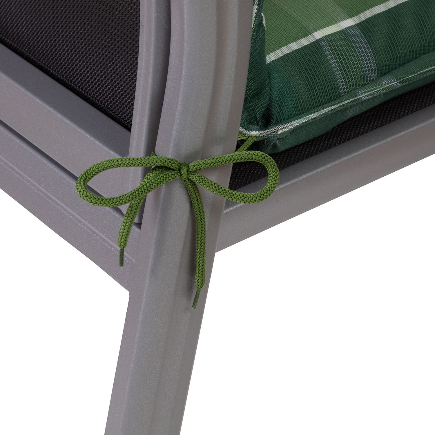Prato Polsterauflage Sesselauflage Gartenstuhl PE 50x100x8cm 2 x Sitzauflage | Grün