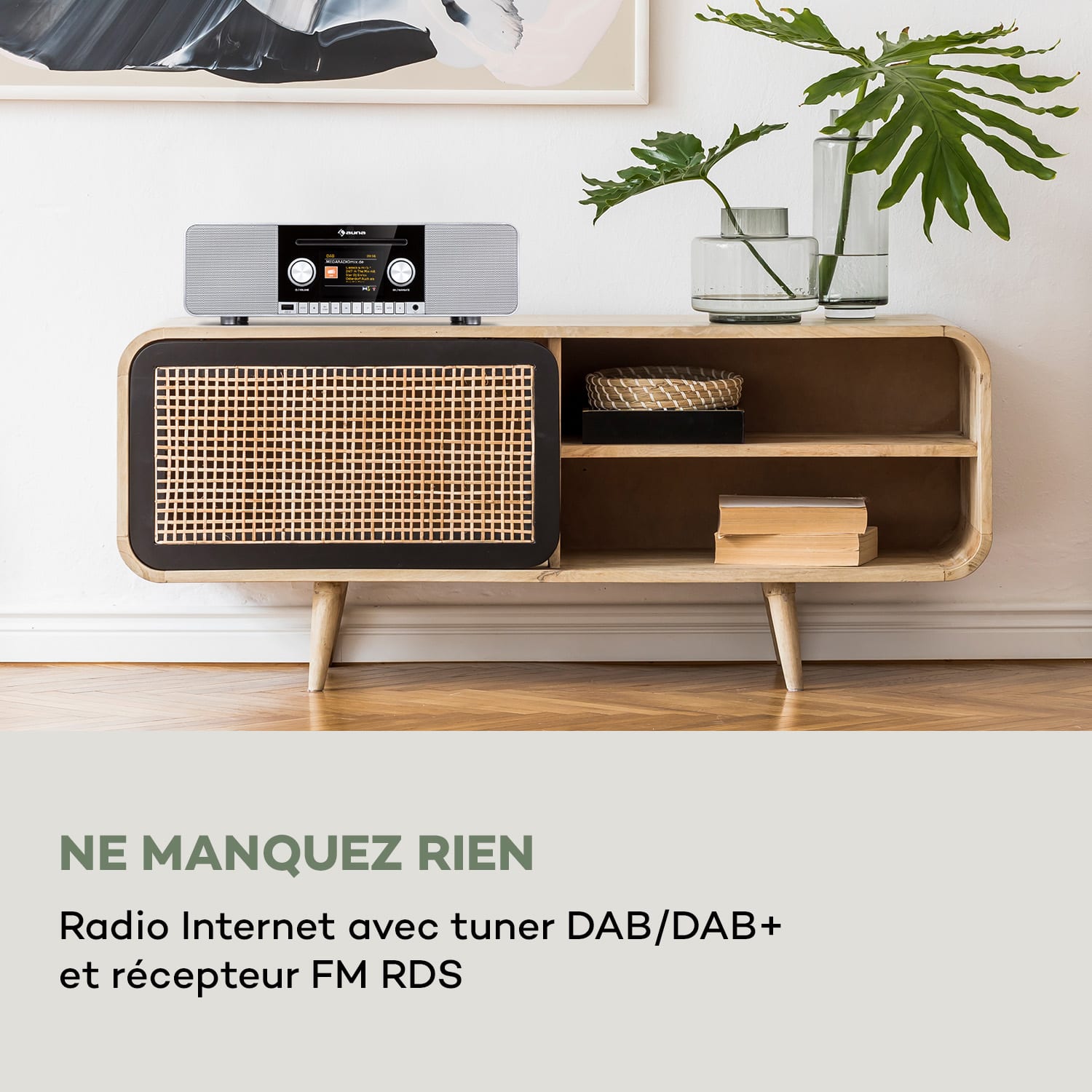Connect CD MKII Radio Internet Lecteur multimédia BT MP3 DAB+ Spotify Connect Radio