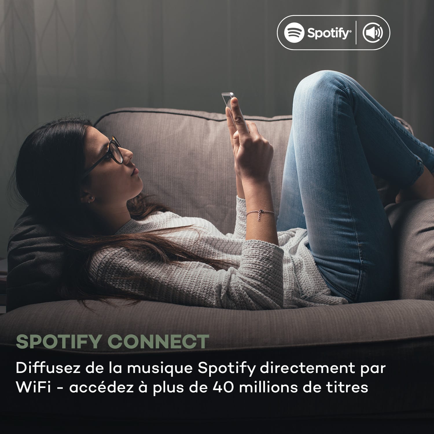 Connect CD MKII Radio Internet Lecteur multimédia BT MP3 DAB+ Spotify Connect Radio
